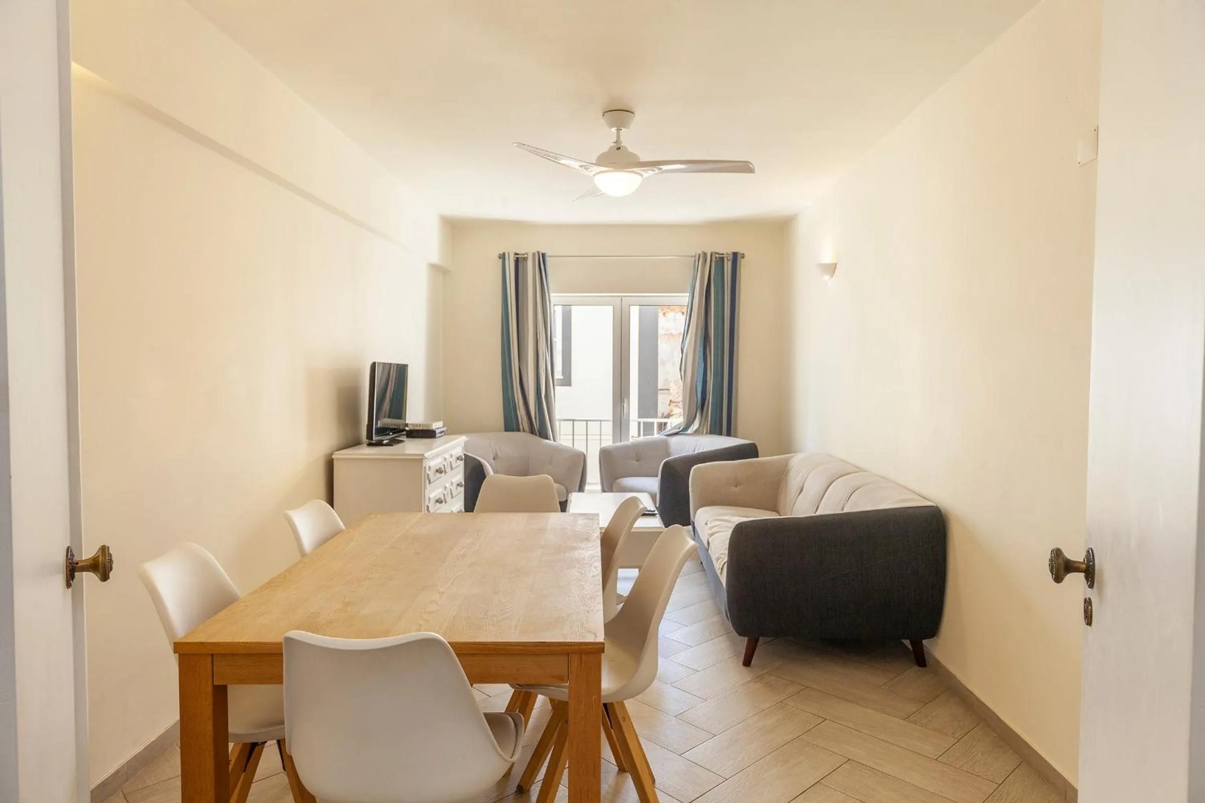 Living room in Lagos Center Apartment