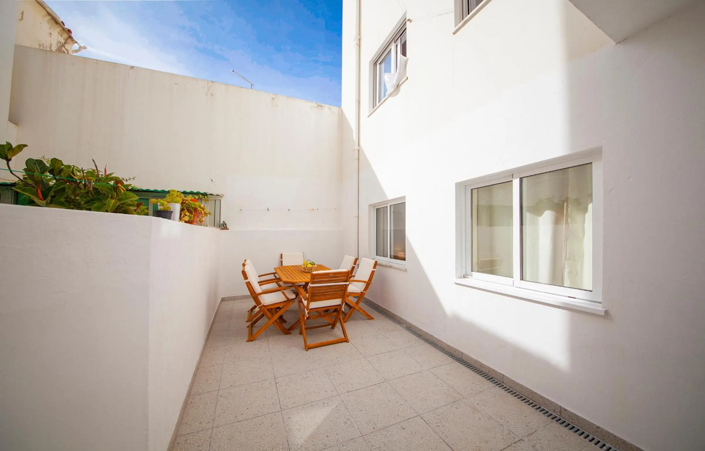 Patio in Lagos Center Apartment