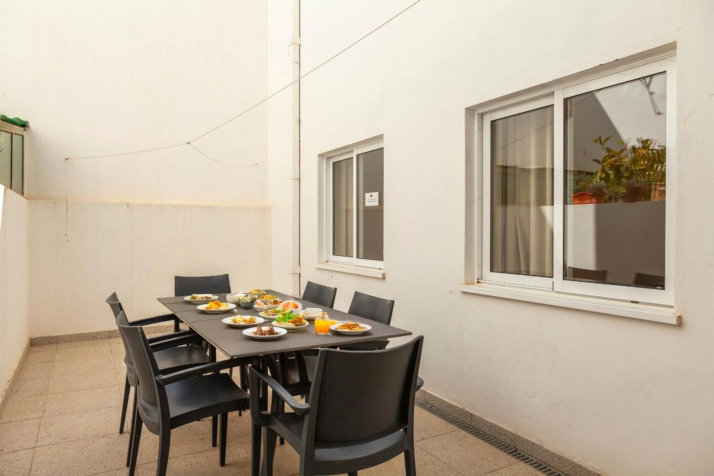 Dining area in Lagos Center Apartment