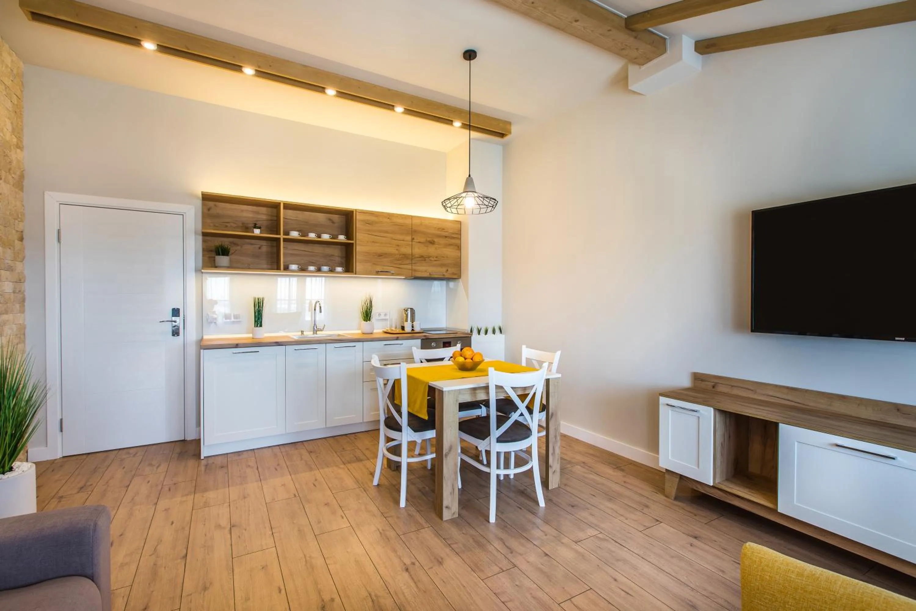 Kitchen or kitchenette in HillHouse Plovdiv