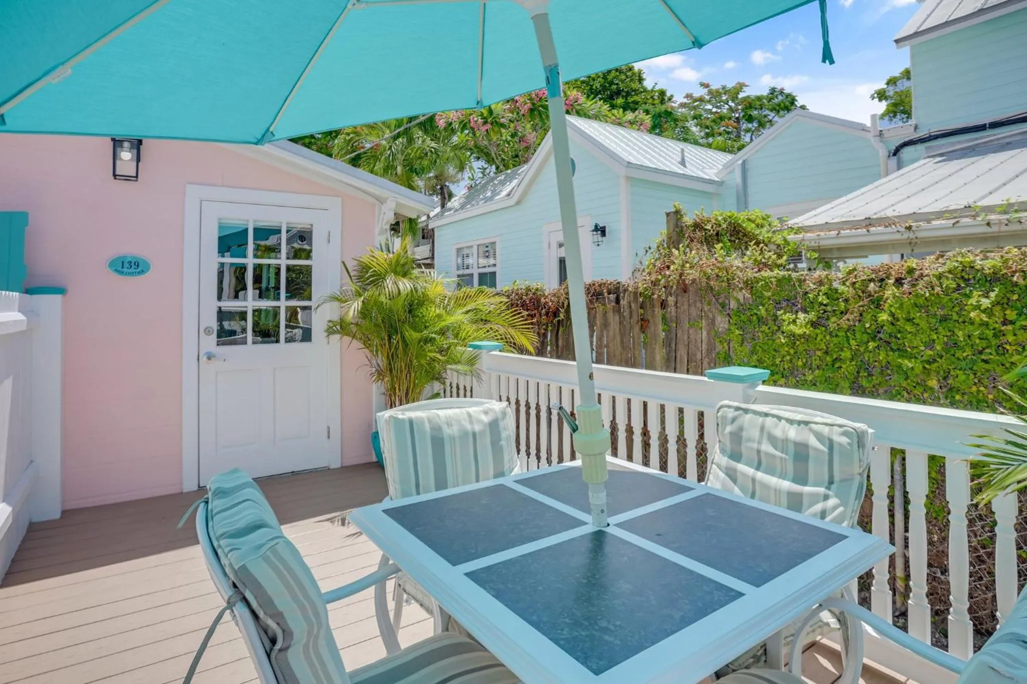 Patio in The Palms Hotel