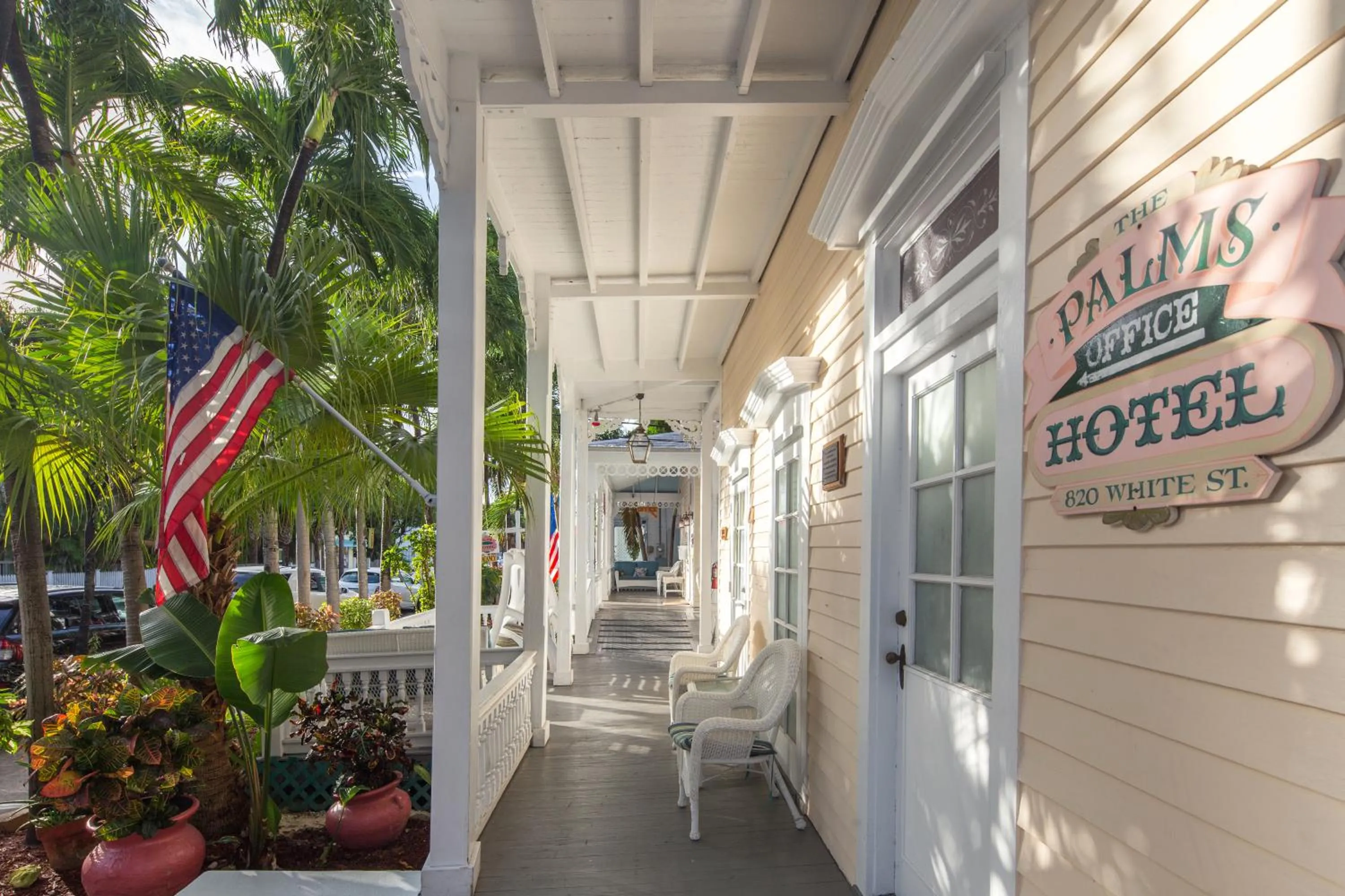 Property logo or sign in The Palms Hotel