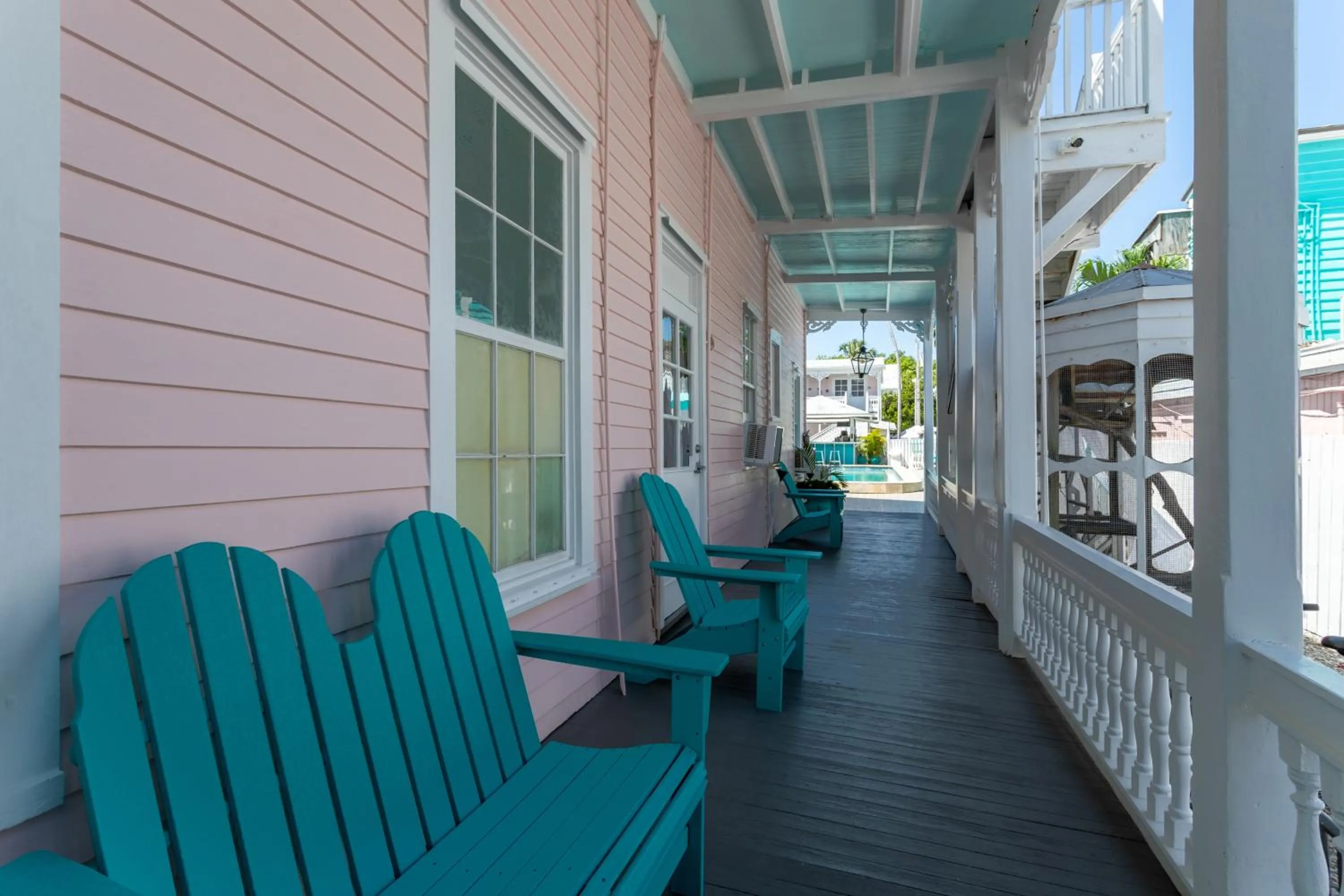 Seating area in The Palms Hotel