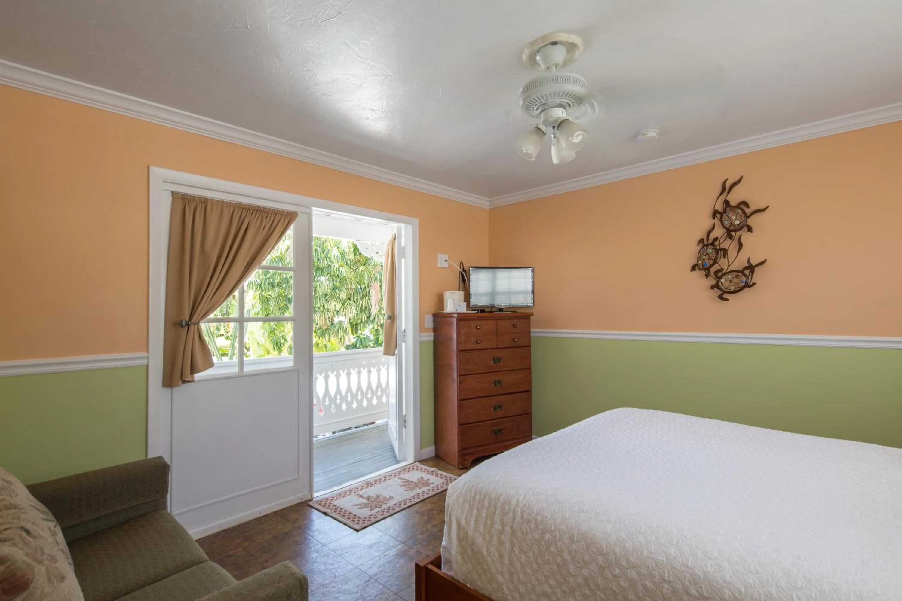Decorative detail, Bed in The Palms Hotel