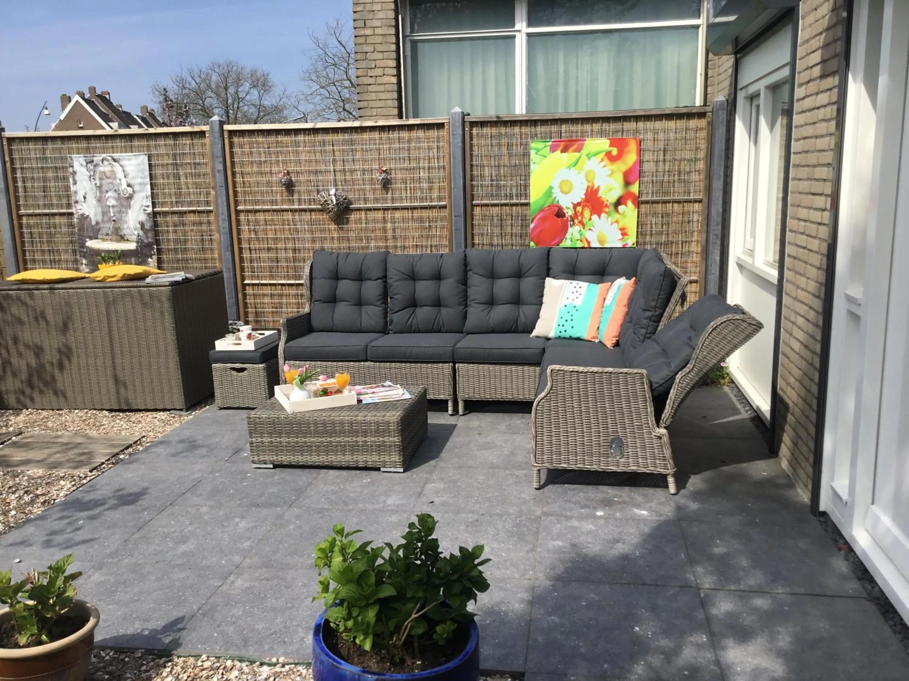 Garden in B & B ANNAMIE