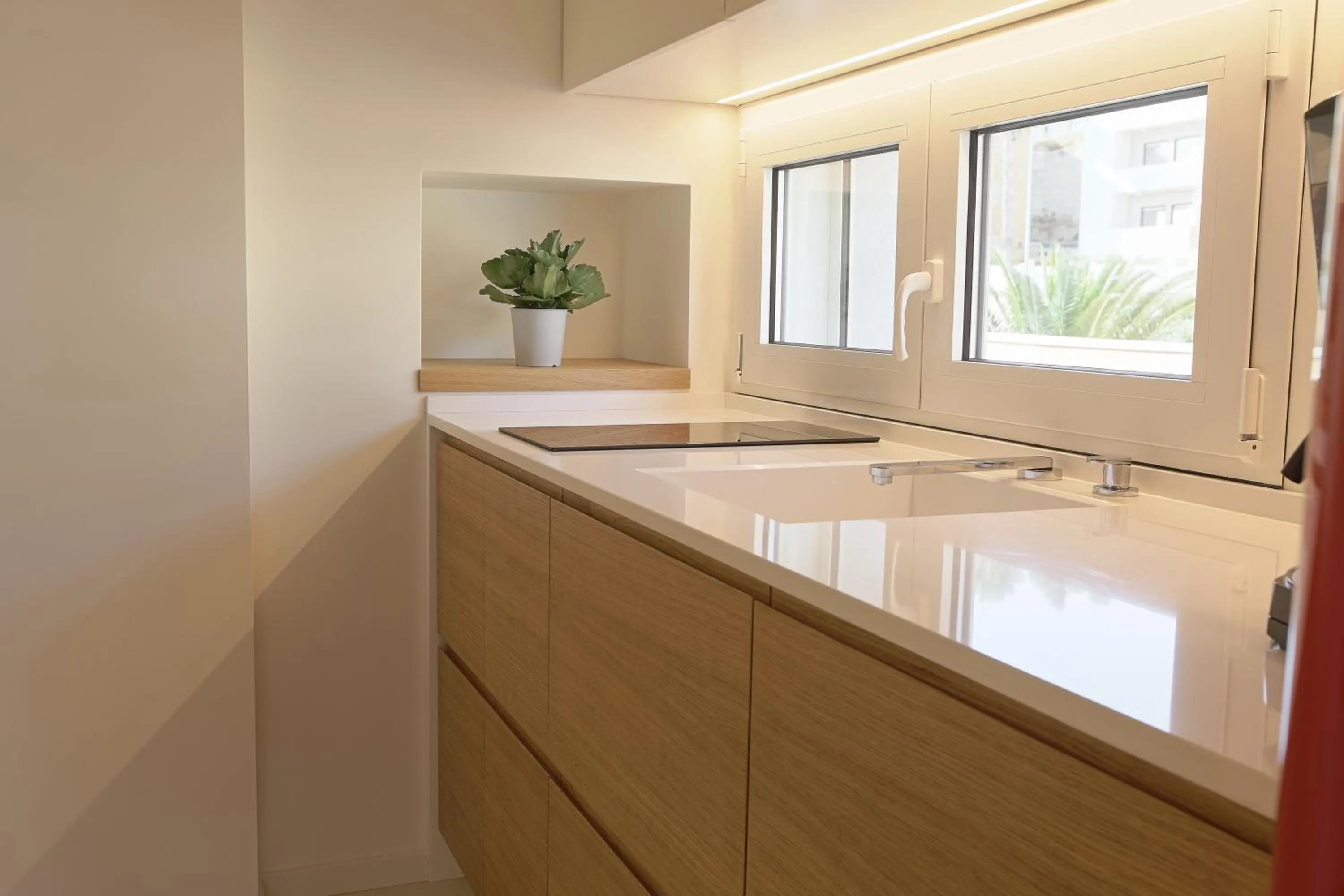 Kitchen or kitchenette in Hedoné Design Experience B&B