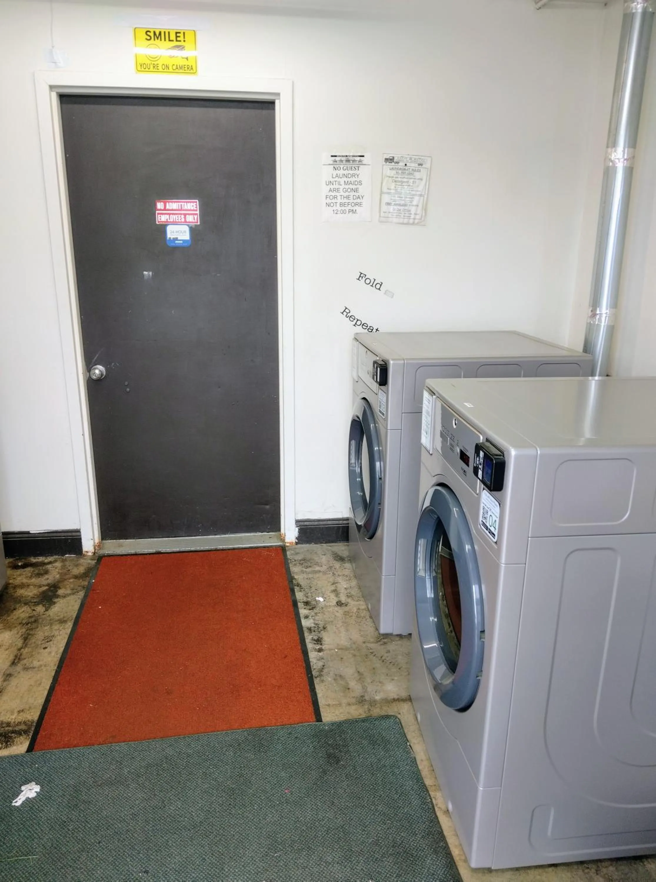 laundry in Davis Motel