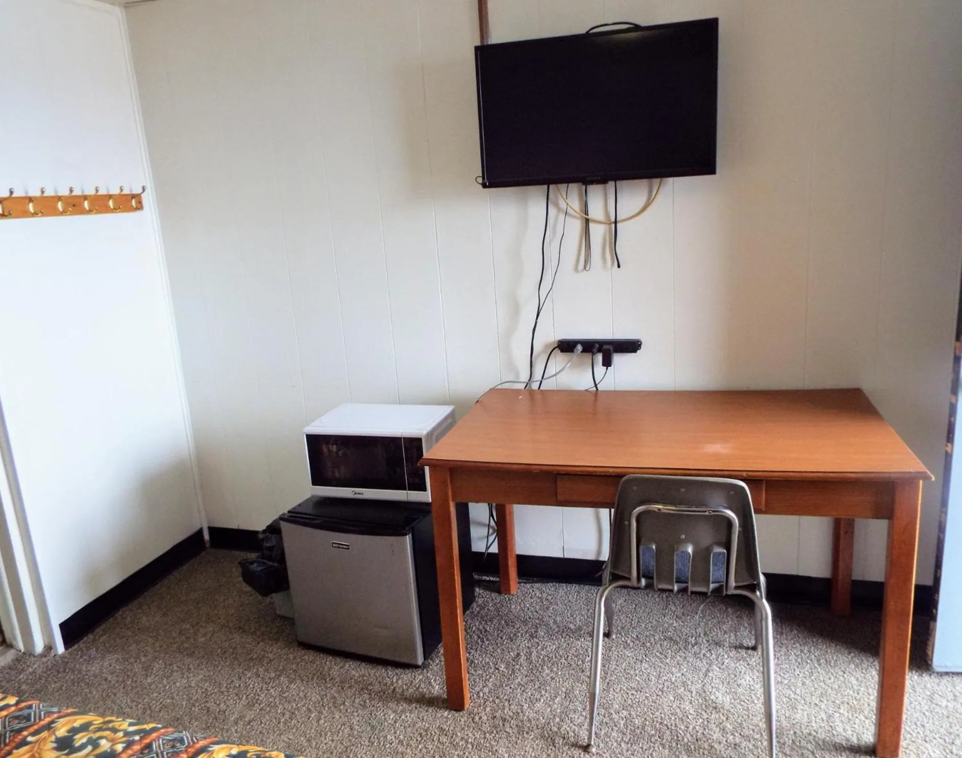 Family in Davis Motel