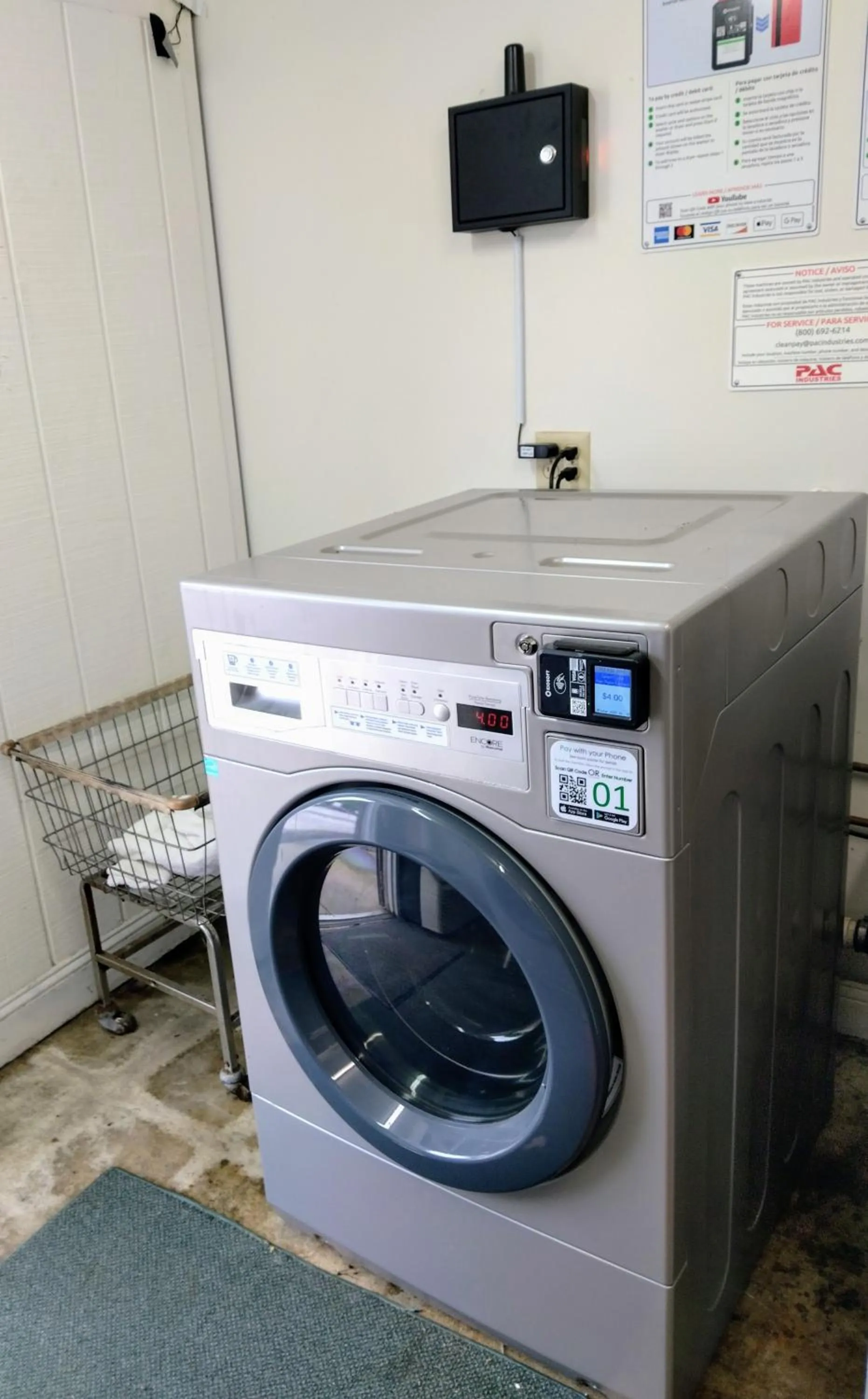 laundry in Davis Motel
