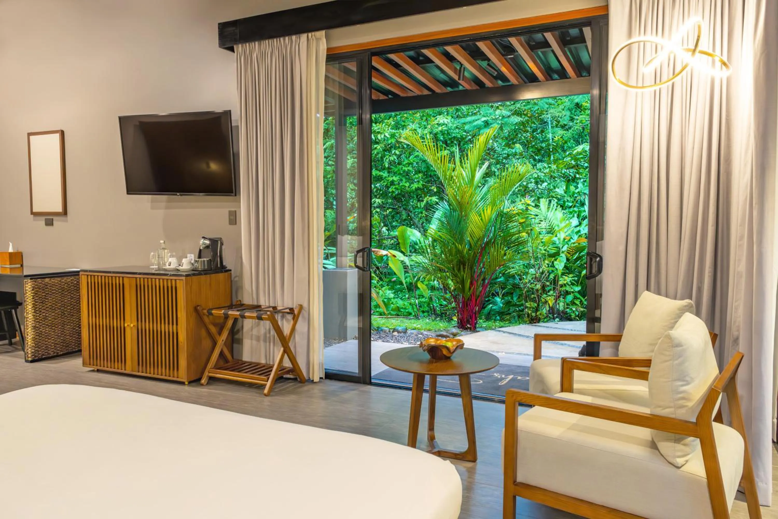 Garden view in Noah's Forest Hotel by Tifakara