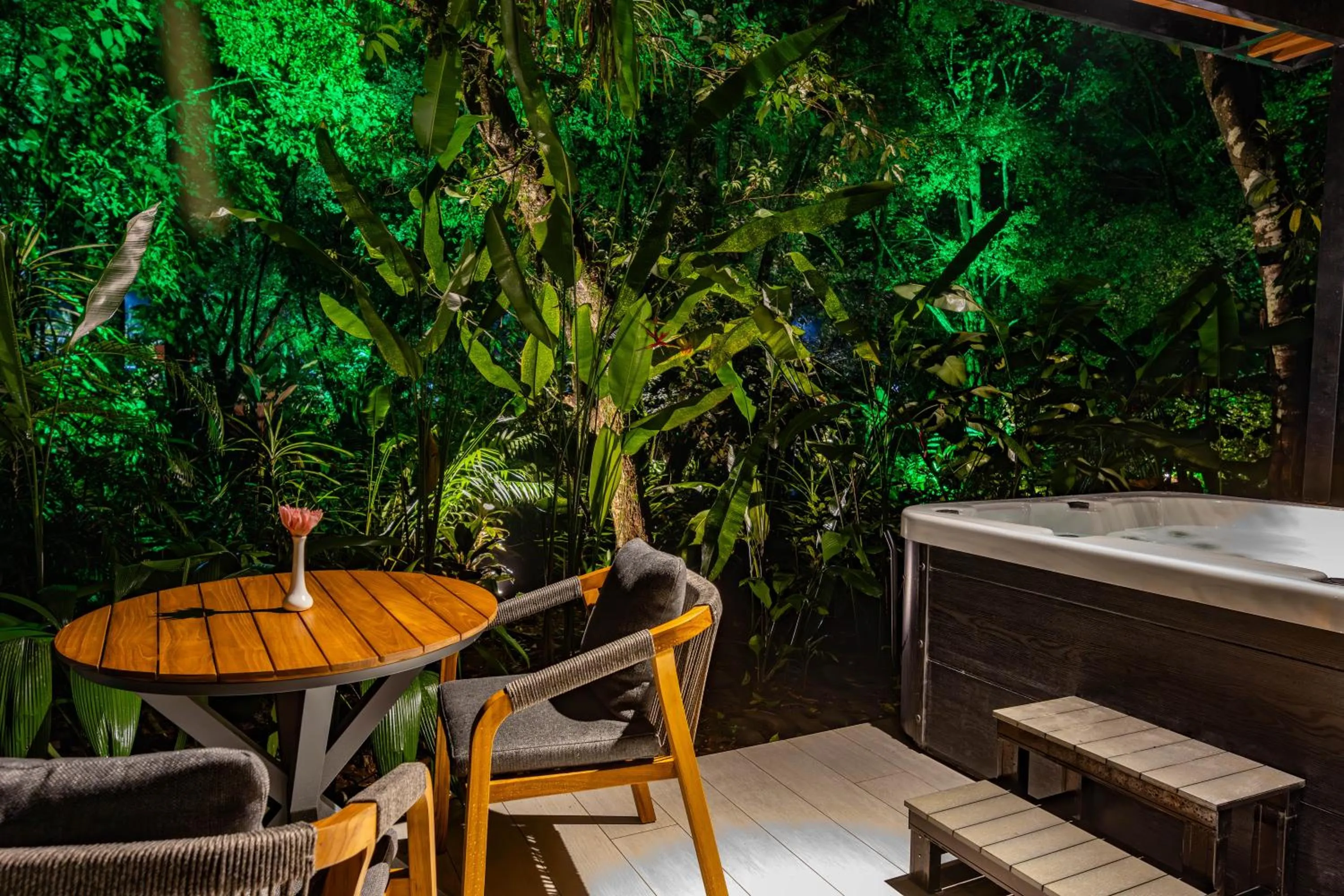 Night in Noah's Forest Hotel by Tifakara