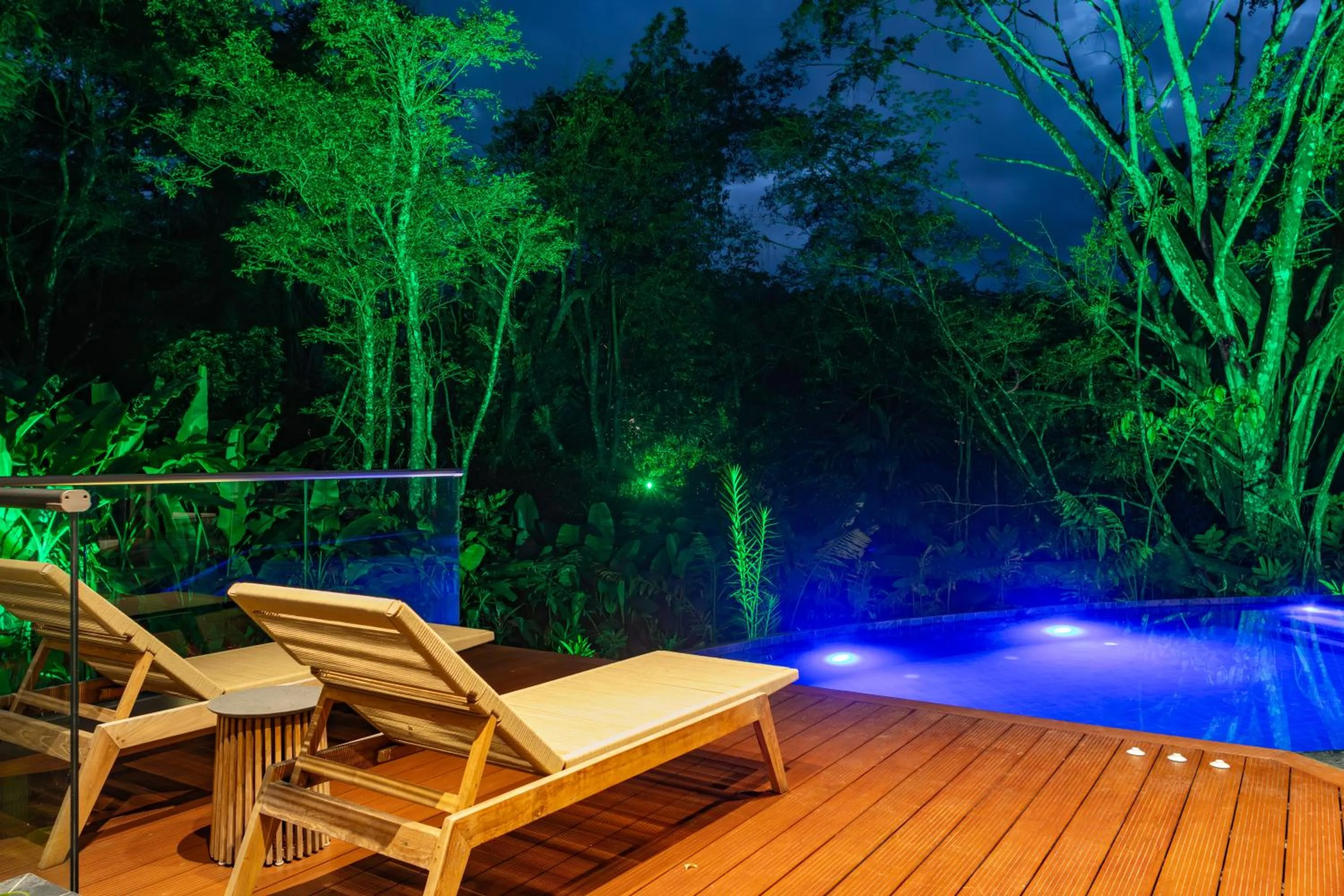 Swimming pool in Noah's Forest by Tifakara