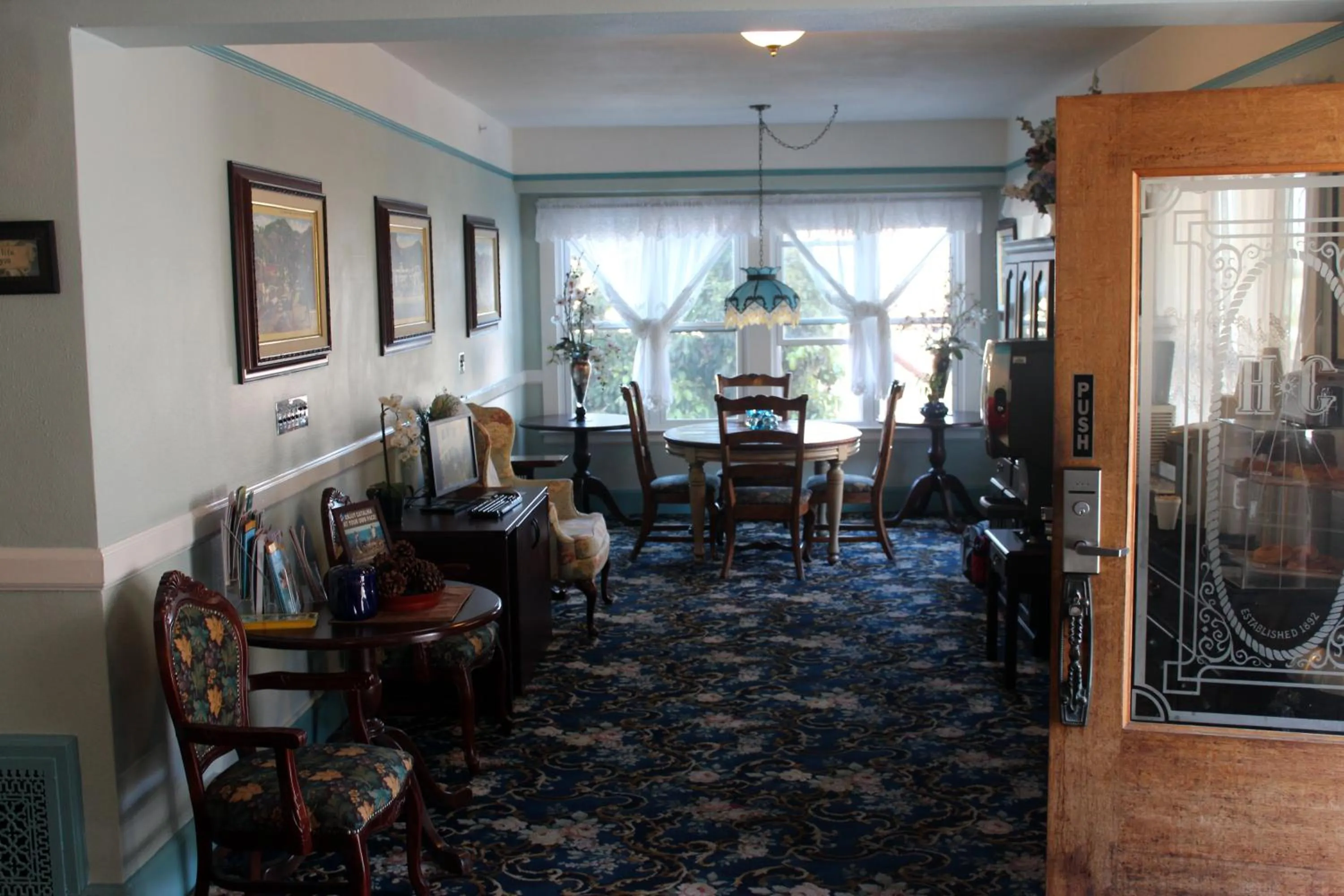 Lobby or reception, Restaurant/Places to Eat in Hotel Catalina