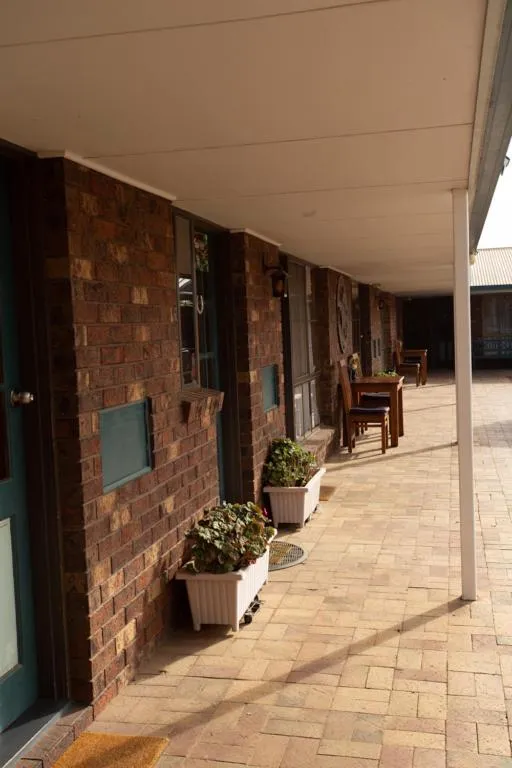 Seating area in Donald Motor Lodge