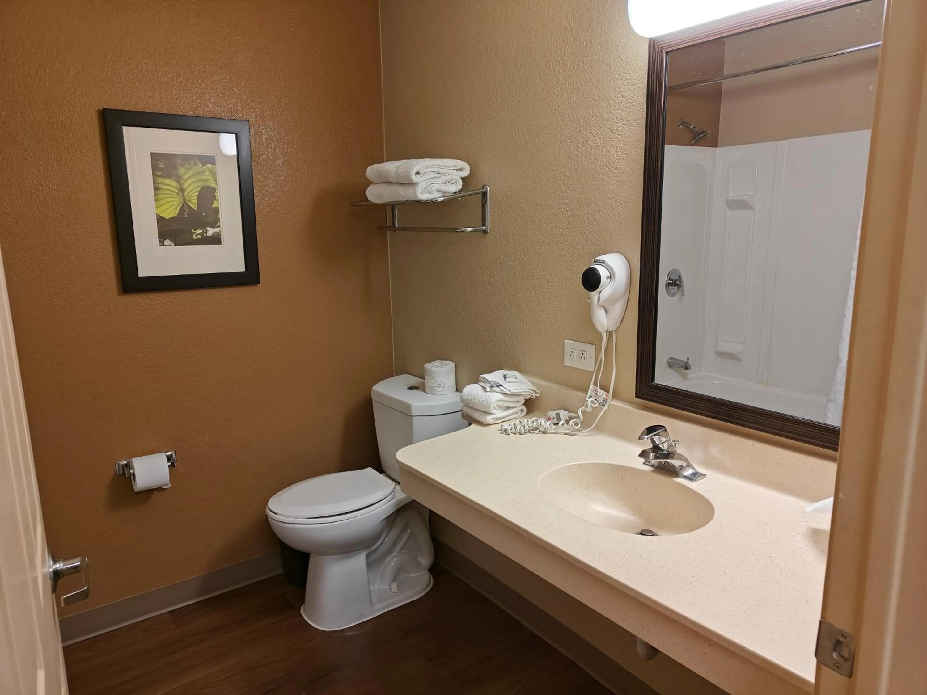 Bathroom in Hawthorn Extended Stay by Wyndham DFW Airport North