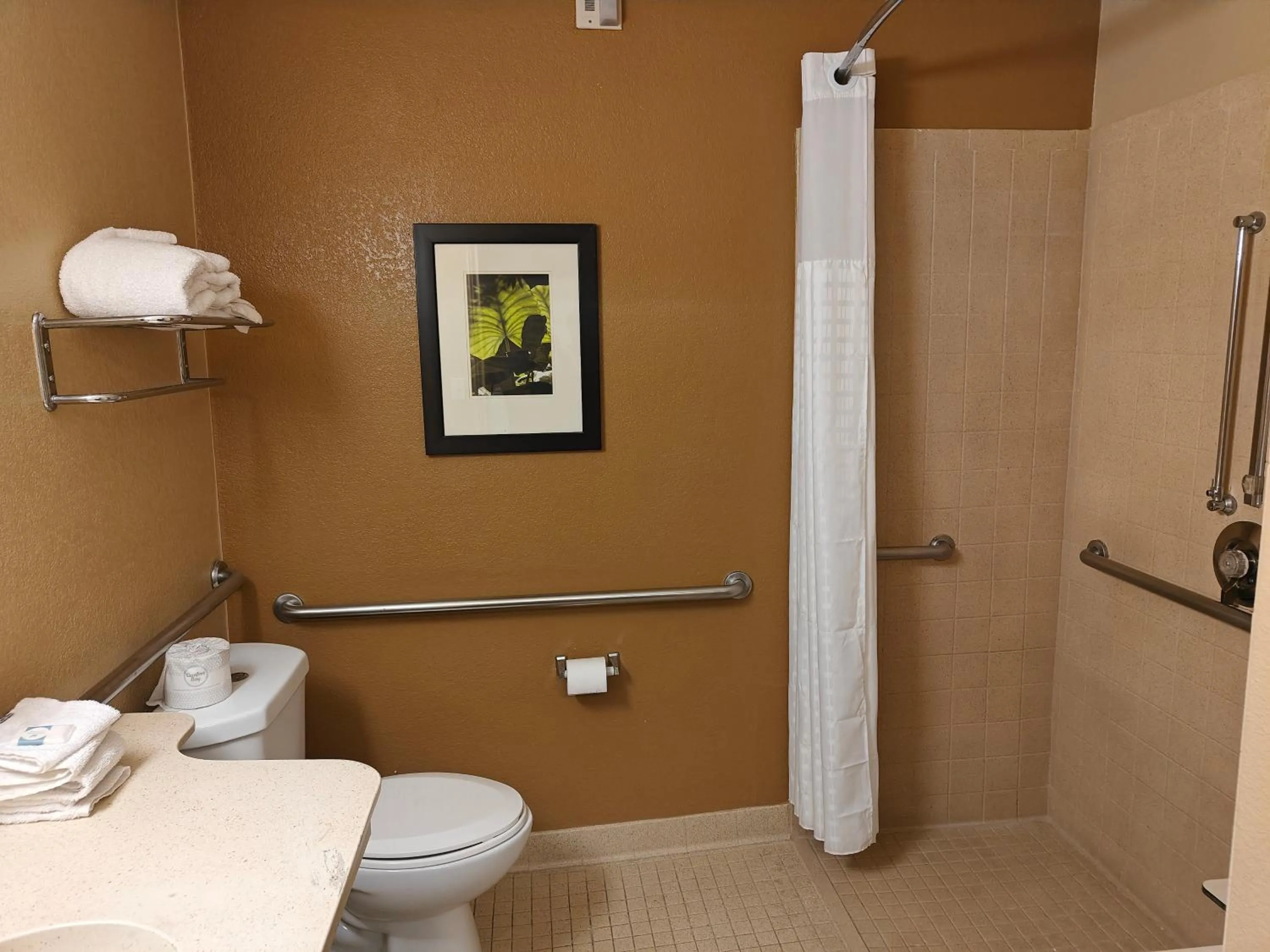 Toilet in Hawthorn Extended Stay by Wyndham DFW Airport North