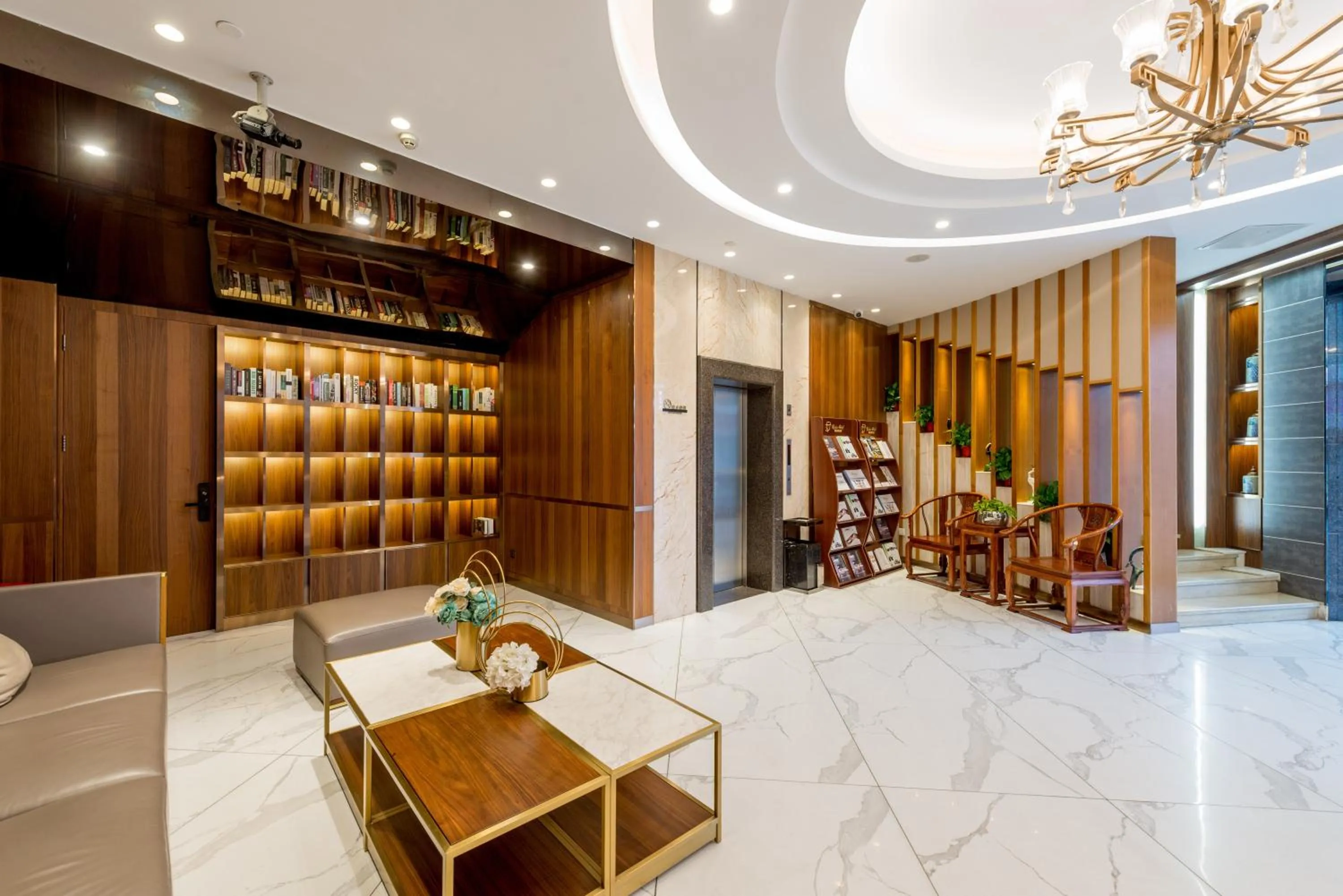 Lobby or reception in Dashen Hotel Shunde Lecong