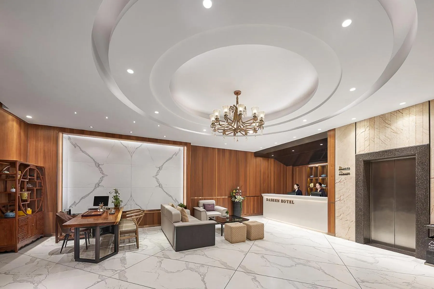 Living room in Dashen Hotel Shunde Lecong