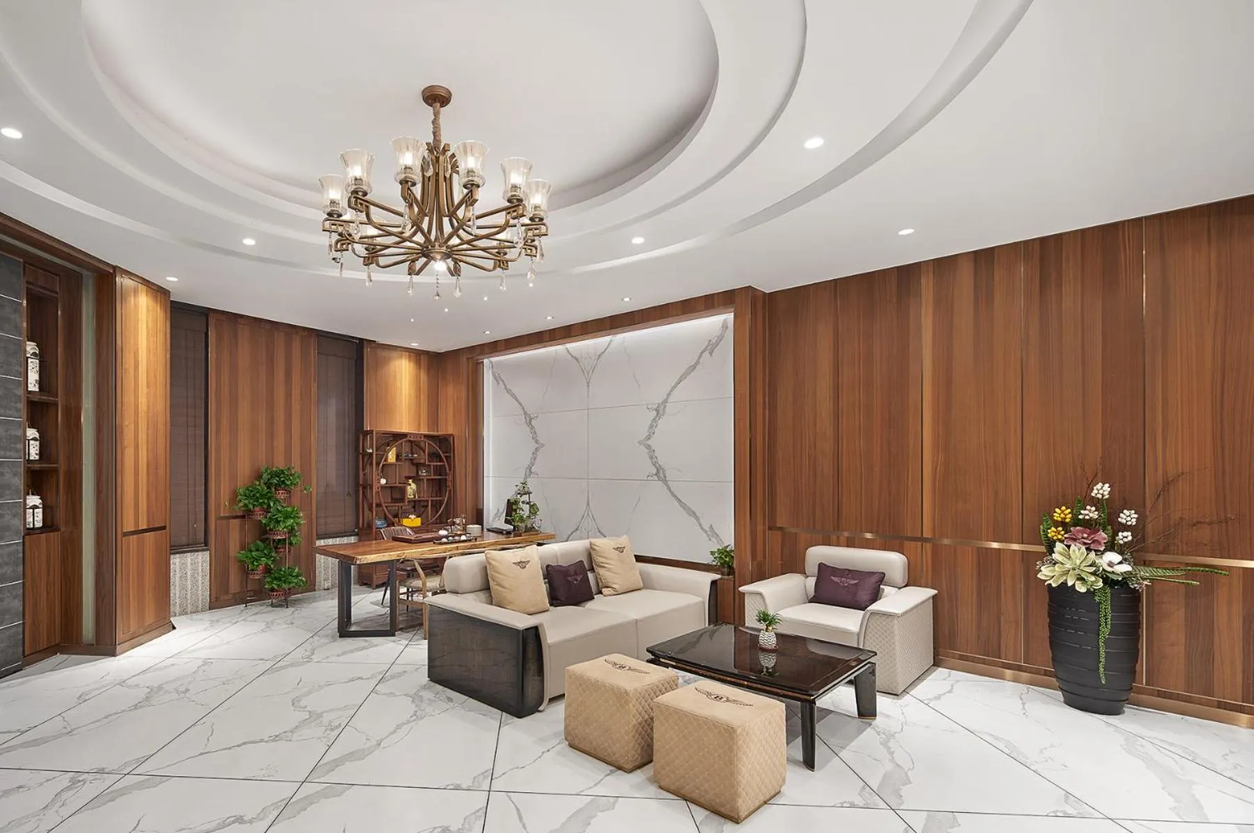 Lobby or reception in Dashen Hotel Shunde Lecong