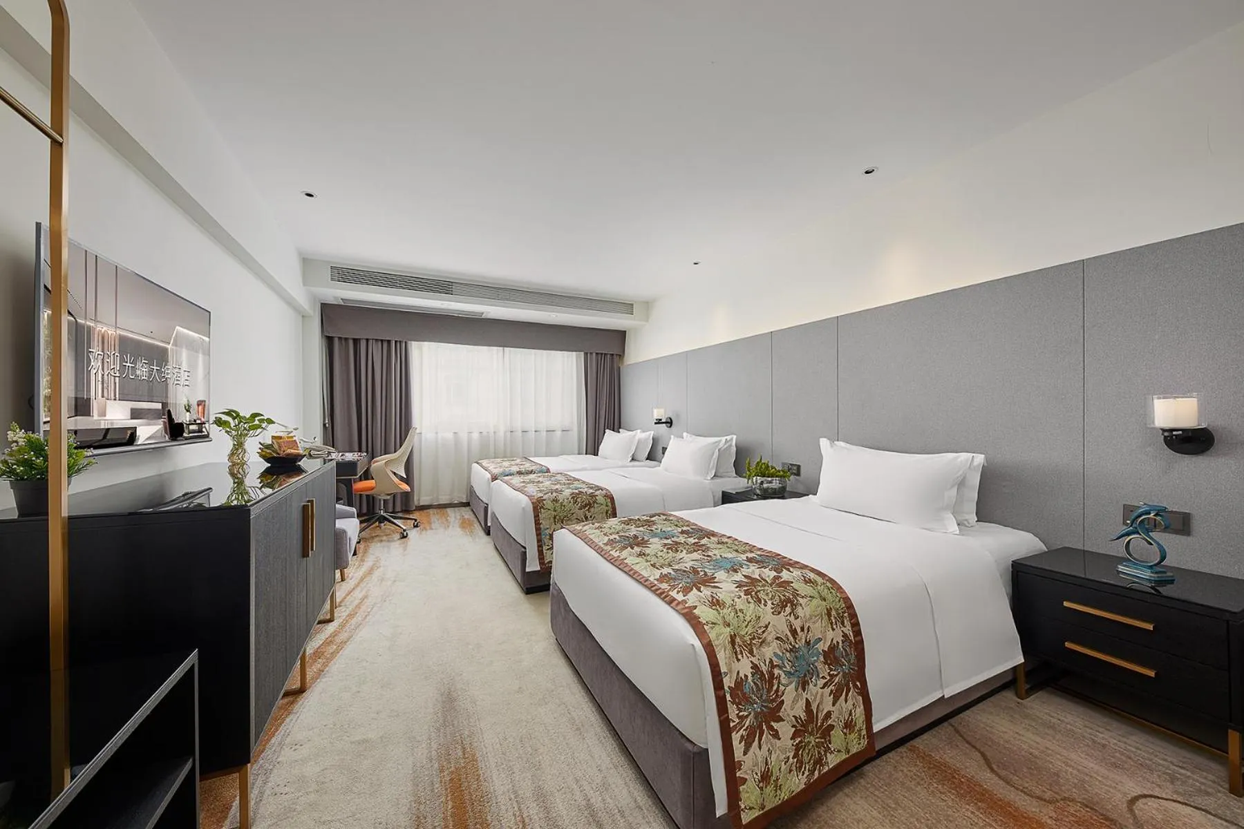 Bed in Dashen Hotel Shunde Lecong