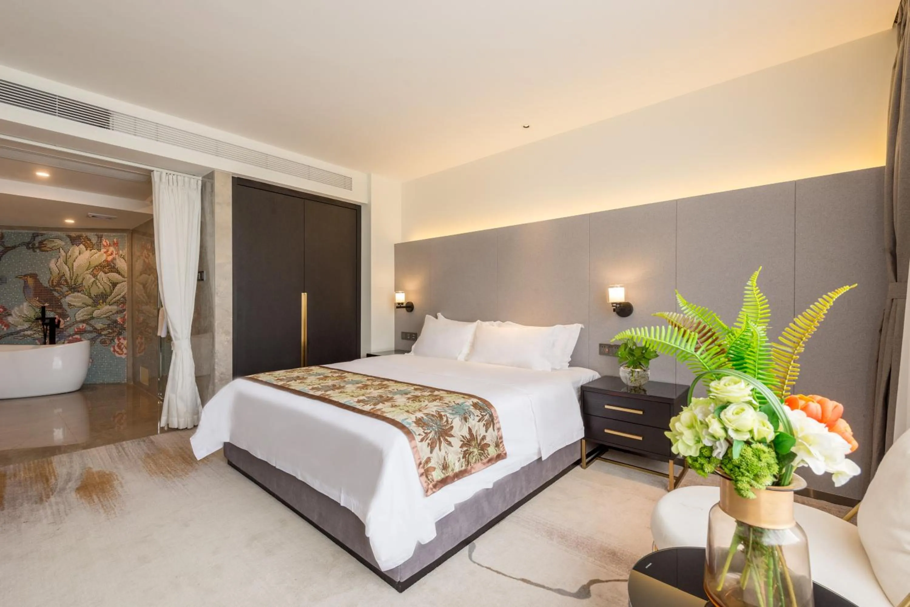 Photo of the whole room, Bed in Dashen Hotel Shunde Lecong