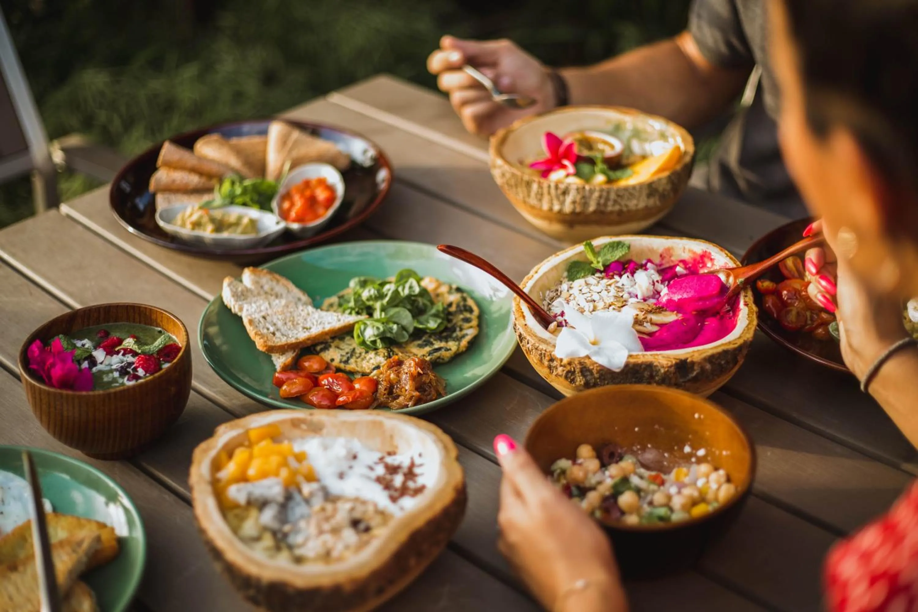 Food and drinks in Roost Glamping - SHA Certified