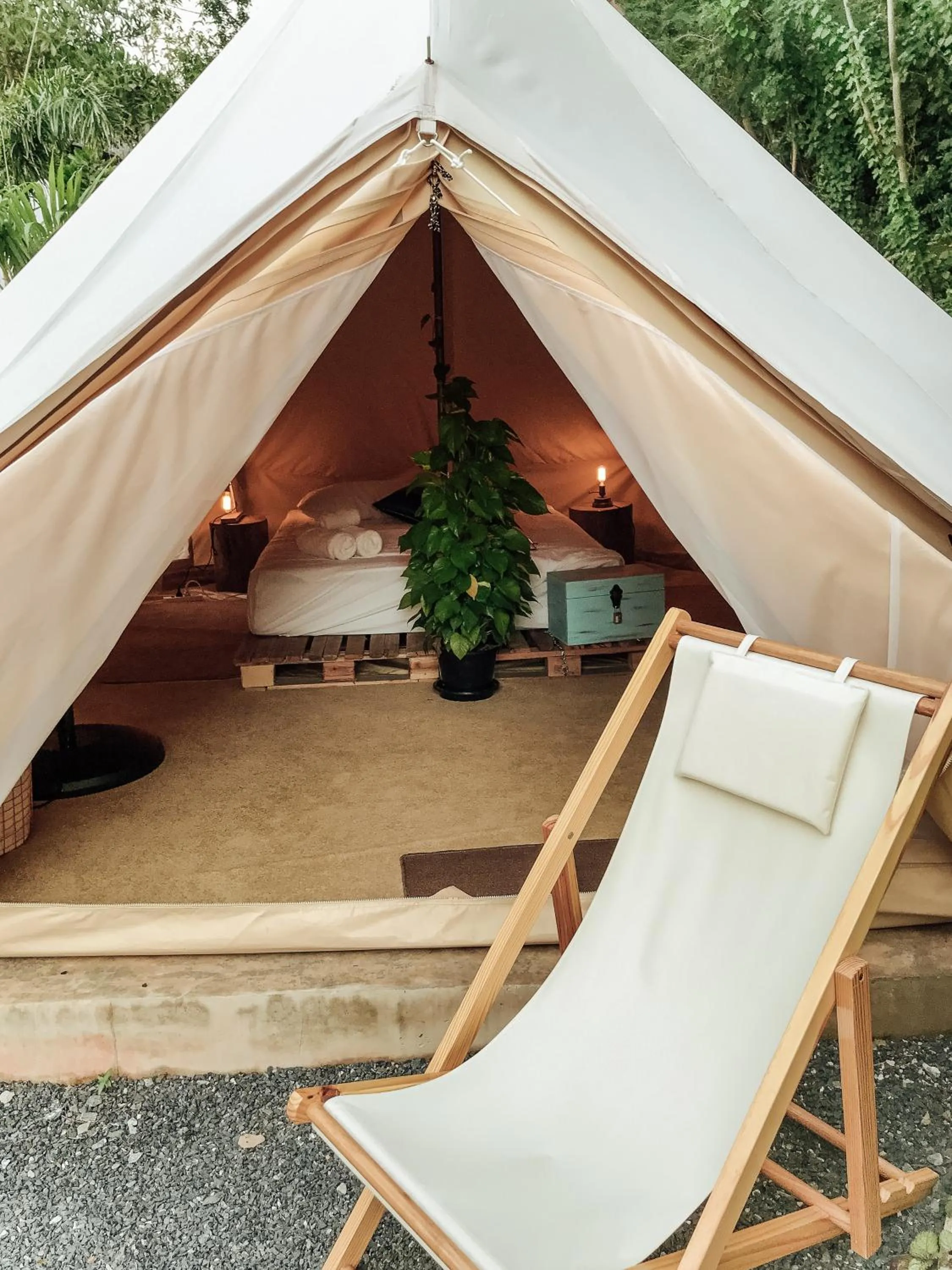 Garden in Roost Glamping - SHA Certified