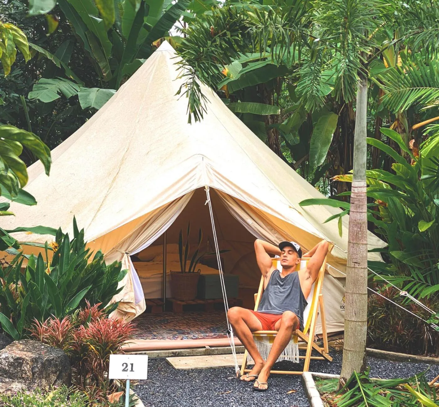 People in Roost Glamping - SHA Certified