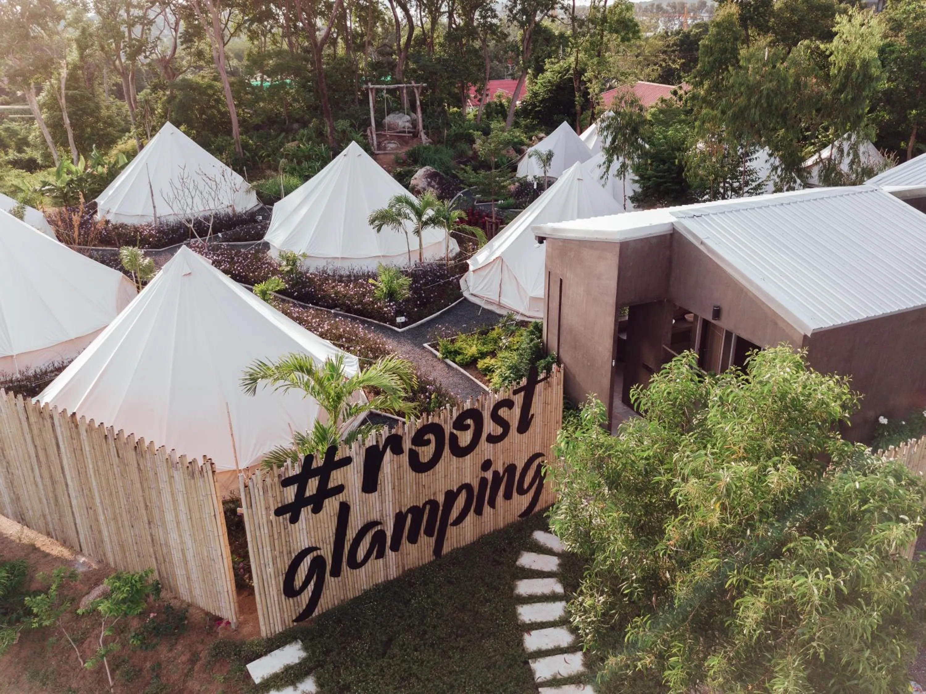 Property building in Roost Glamping - SHA Certified