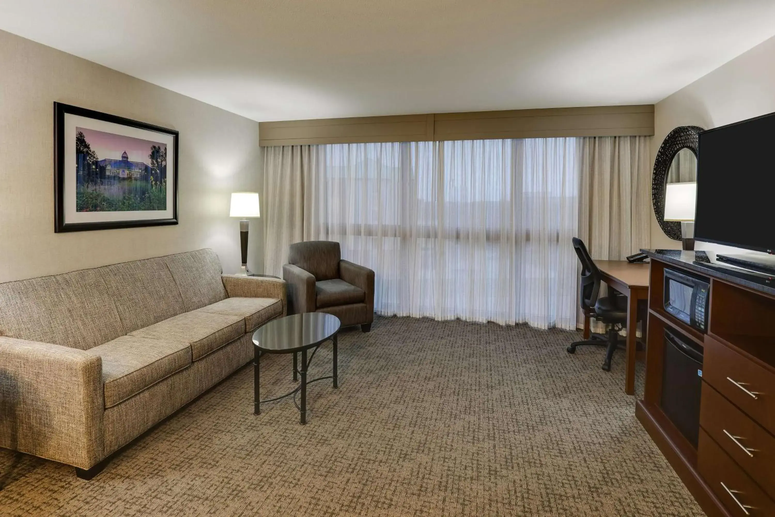 Superior King Suite with Sofa Bed - High Floor in Drury Inn & Suites Columbus Dublin Superior King Suite with Sofa Bed - High Floor in Drury Inn & Suites Columbus Dublin