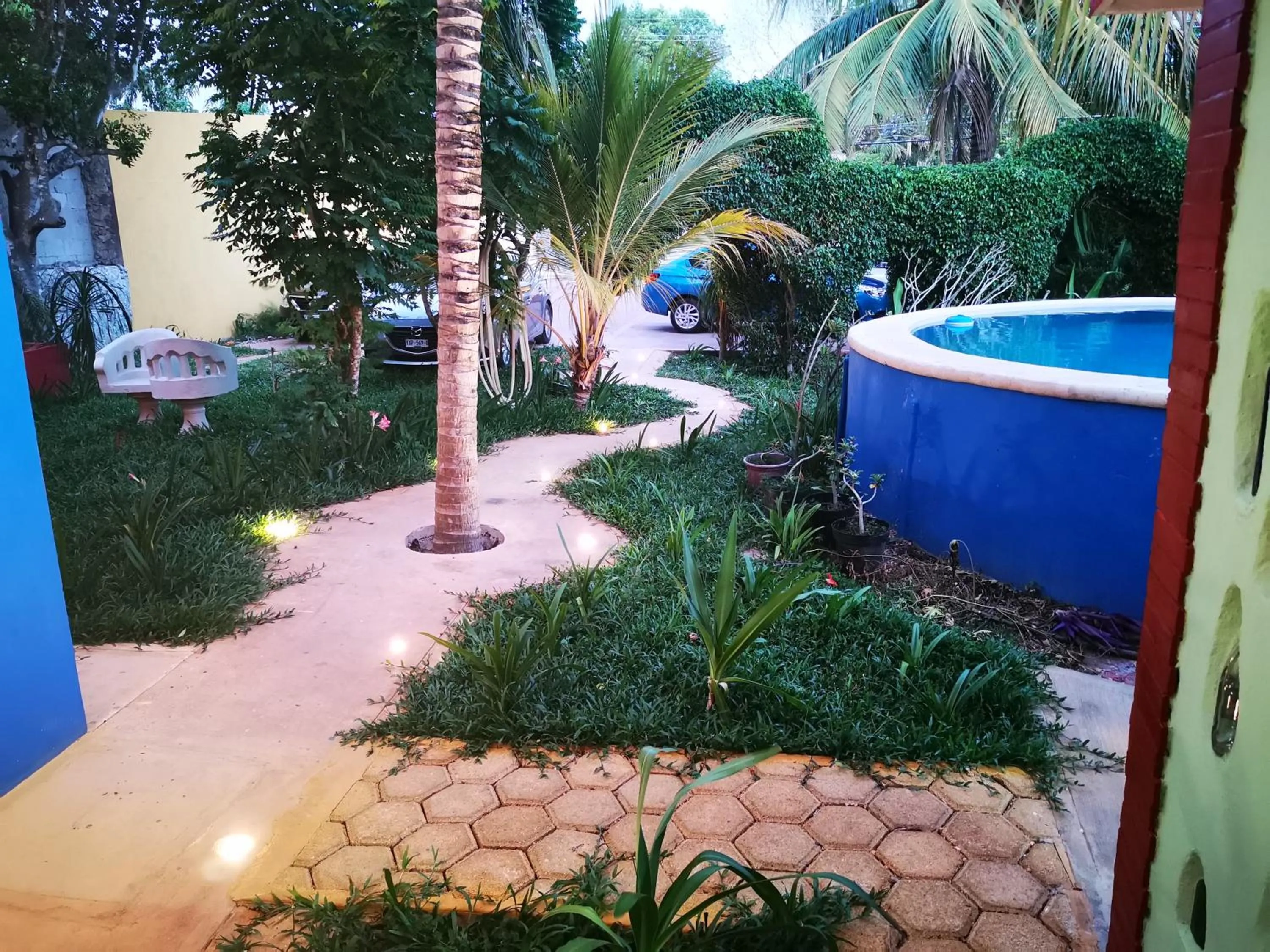 Swimming pool in Casa Xu´unan