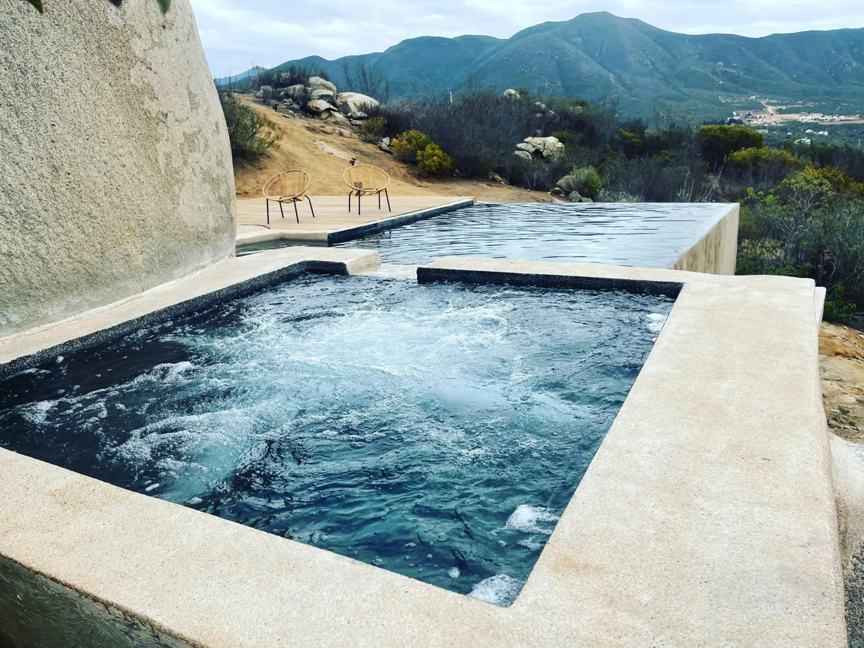 Swimming pool in Casa Misiones Glamping