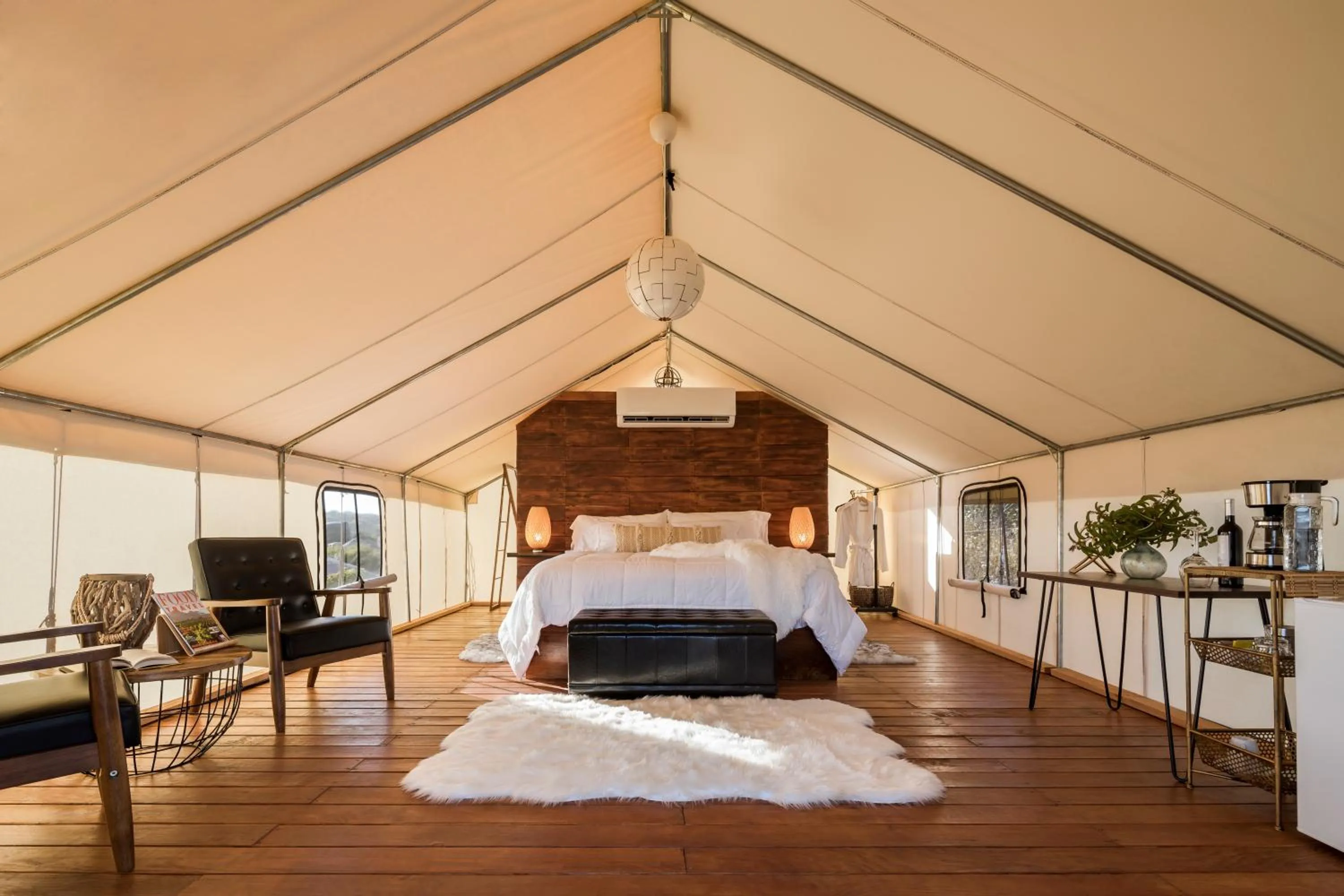Bedroom, Bed in Casa Misiones Glamping