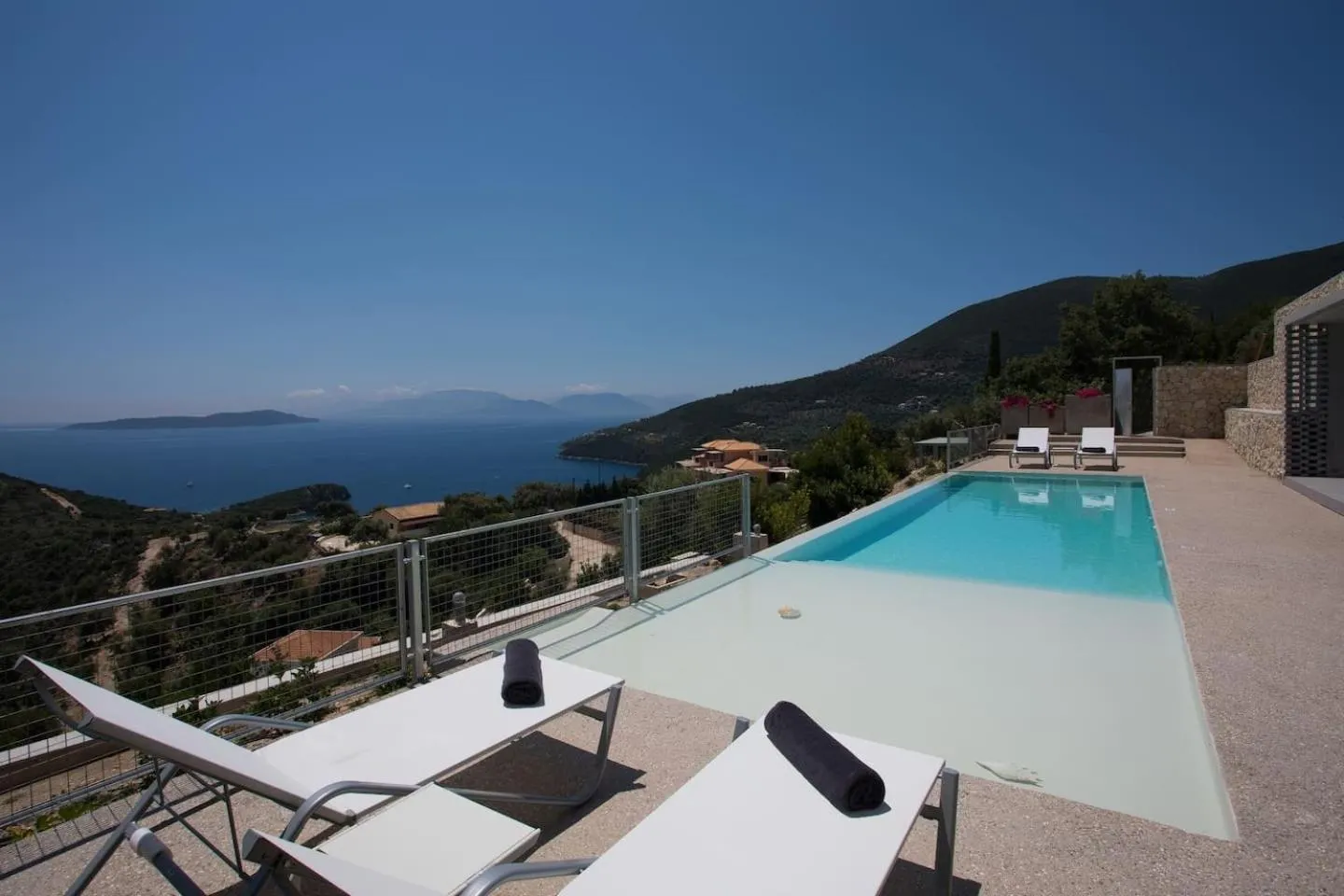 Balcony/Terrace in Villa Fyki