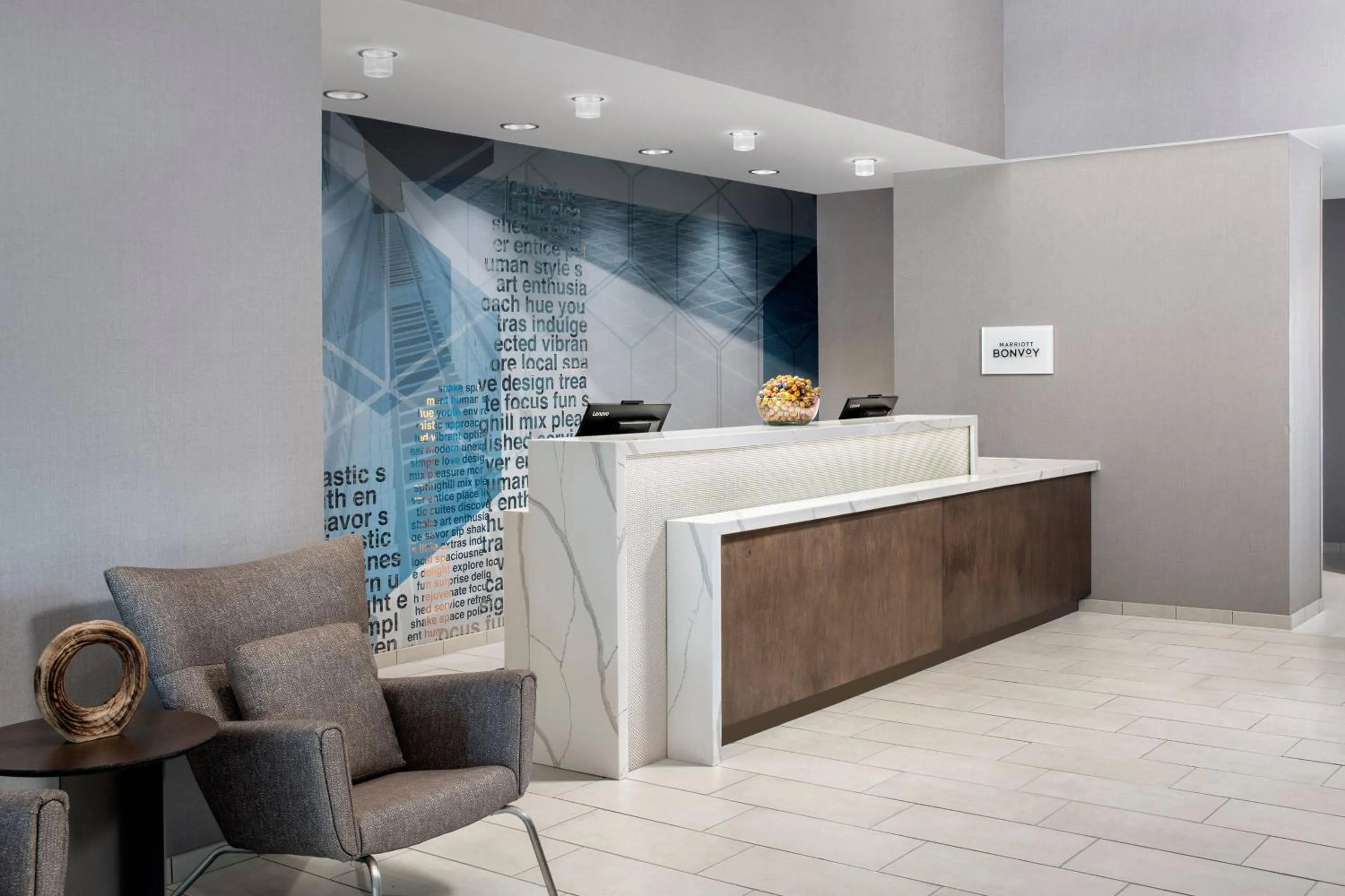 Lobby or reception in SpringHill Suites by Marriott Atlanta Perimeter Center