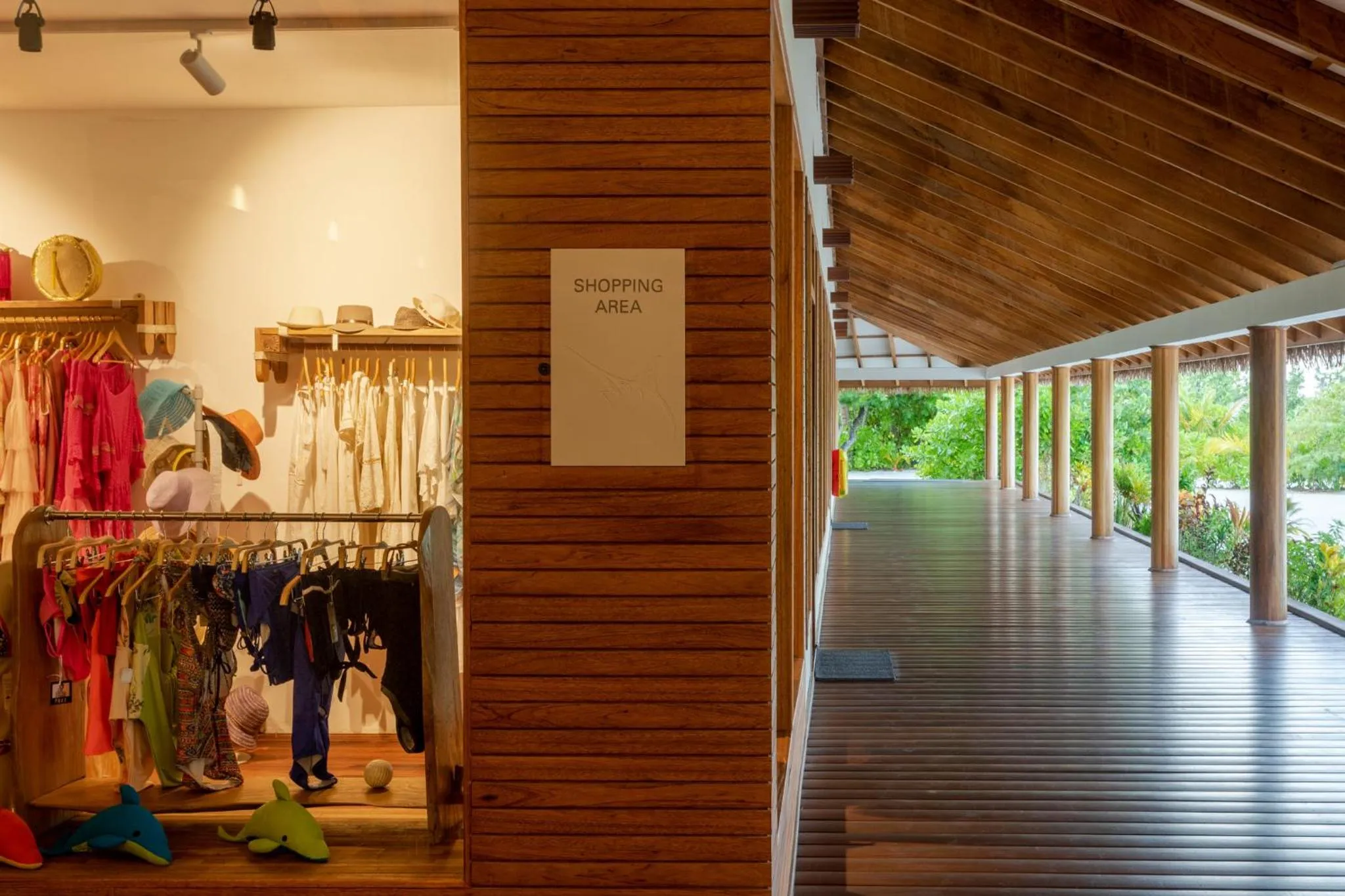 Shopping Area in Cinnamon Velifushi Maldives