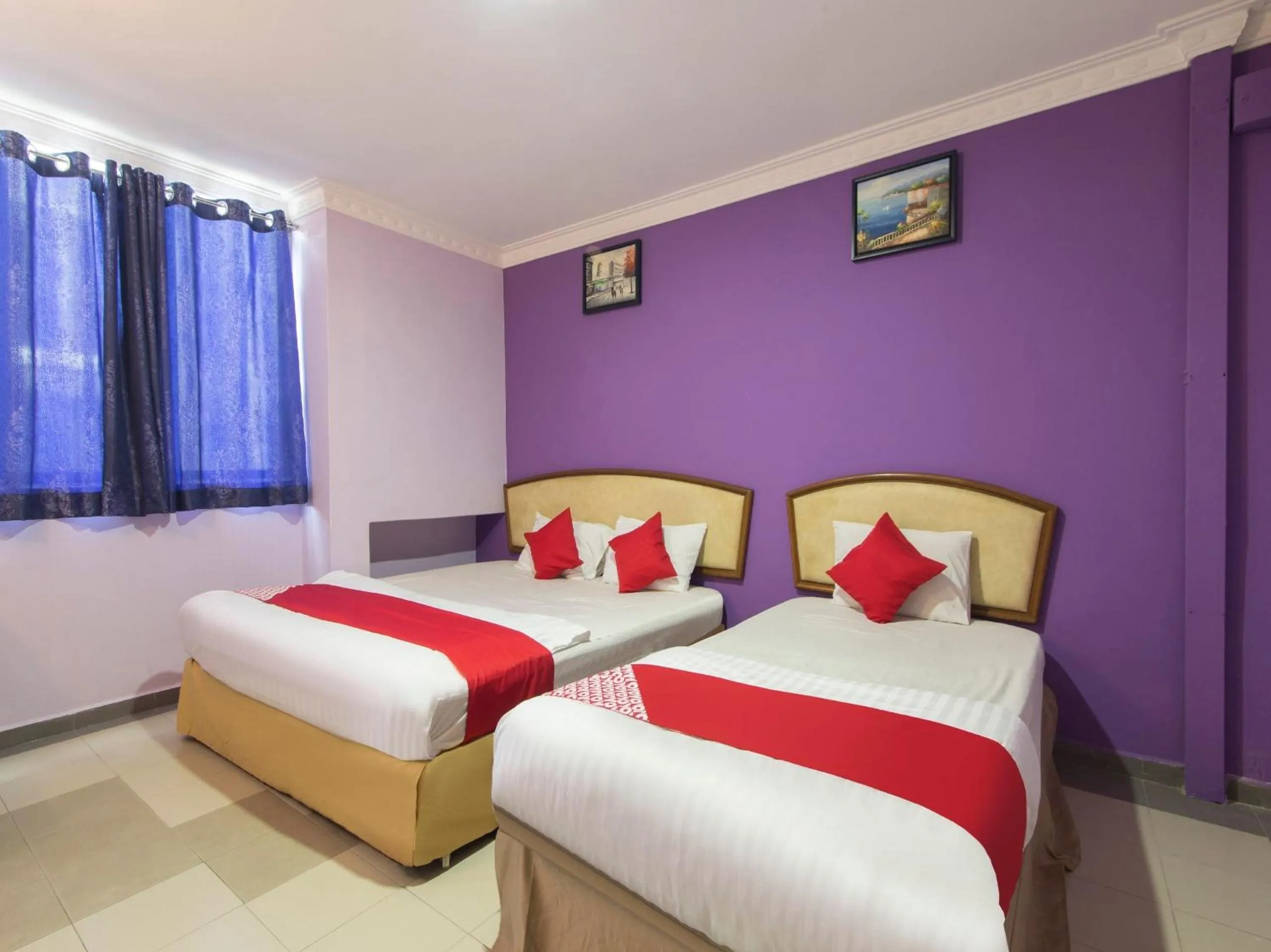 Bedroom, Bed in Hotel O Sri Muda Corner Sdn Bhd