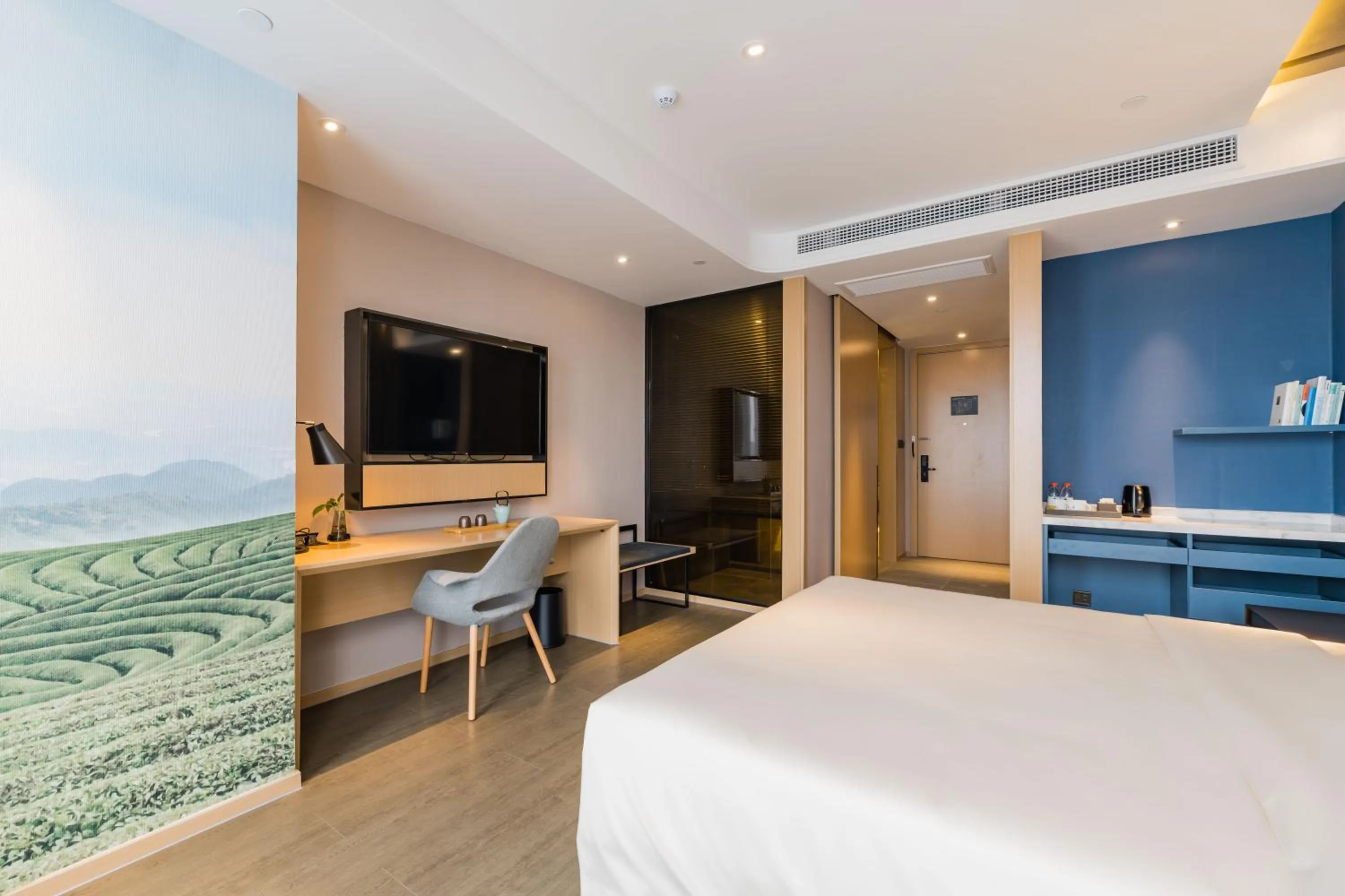 Bed in Atour Hotel Ningbo High-tech Zone Jiangnan Road