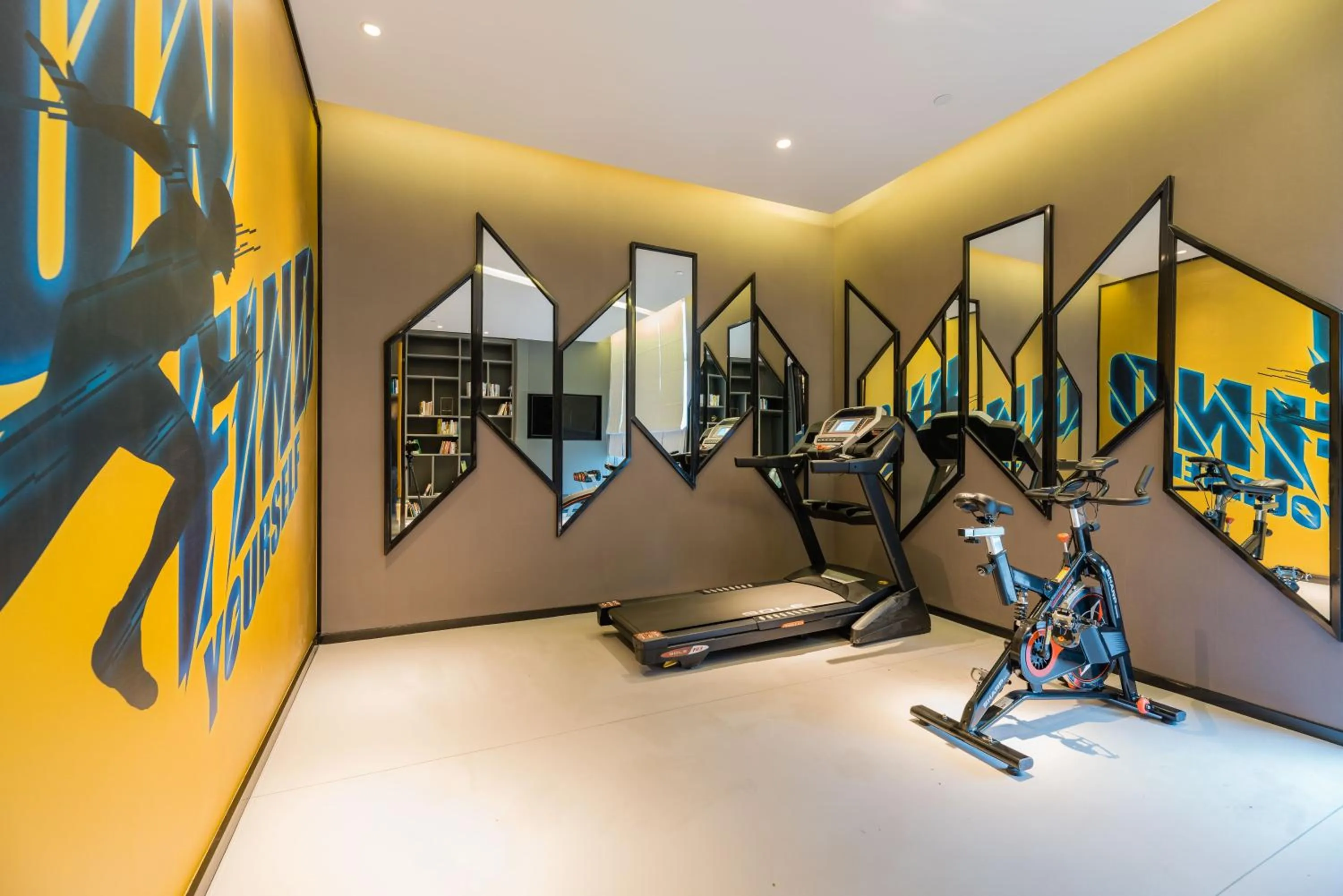 Fitness centre/facilities in Atour Hotel Ningbo High-tech Zone Jiangnan Road