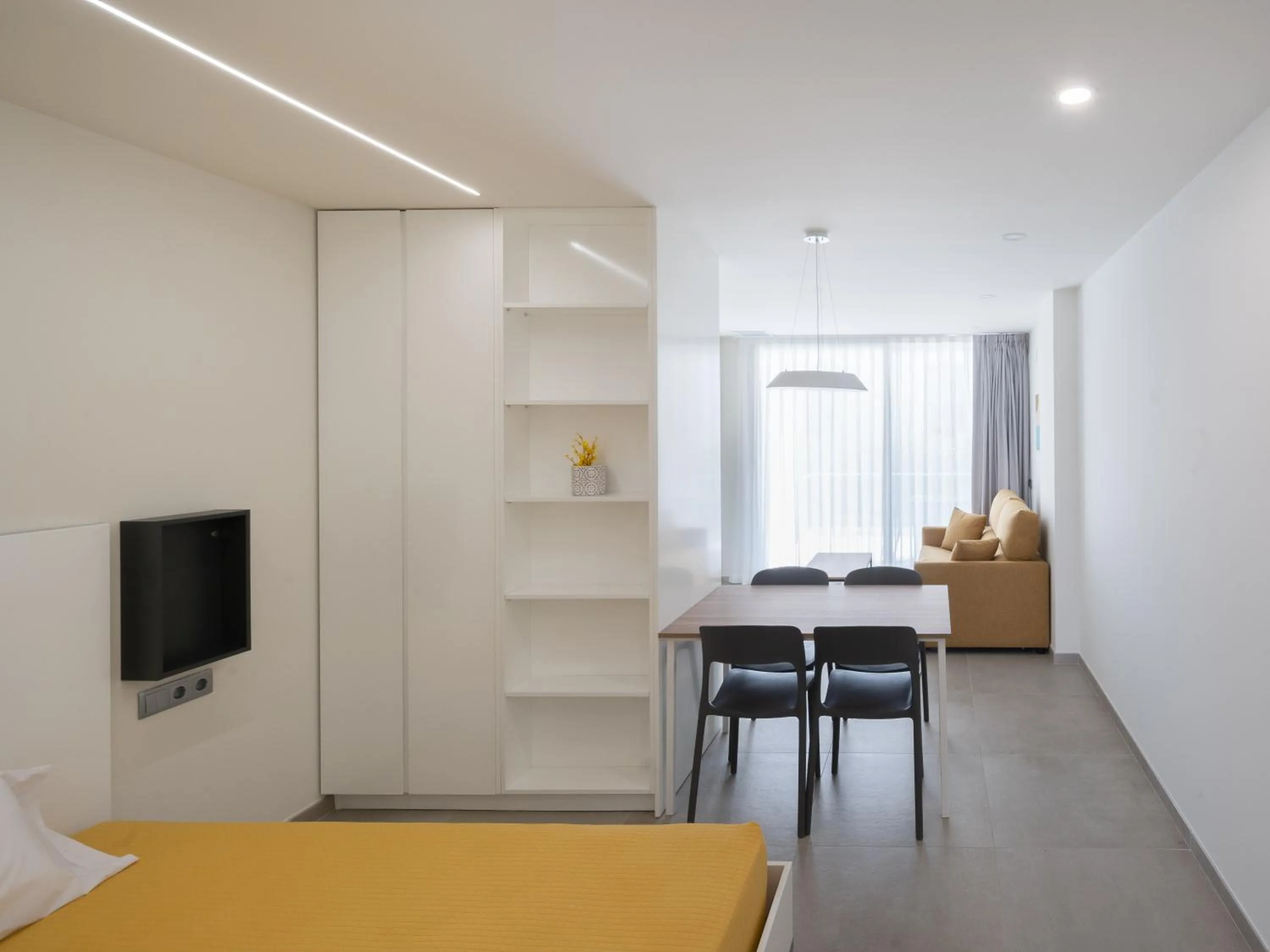 Bed in Iberflat APARTAMENTOS LOS PINOS