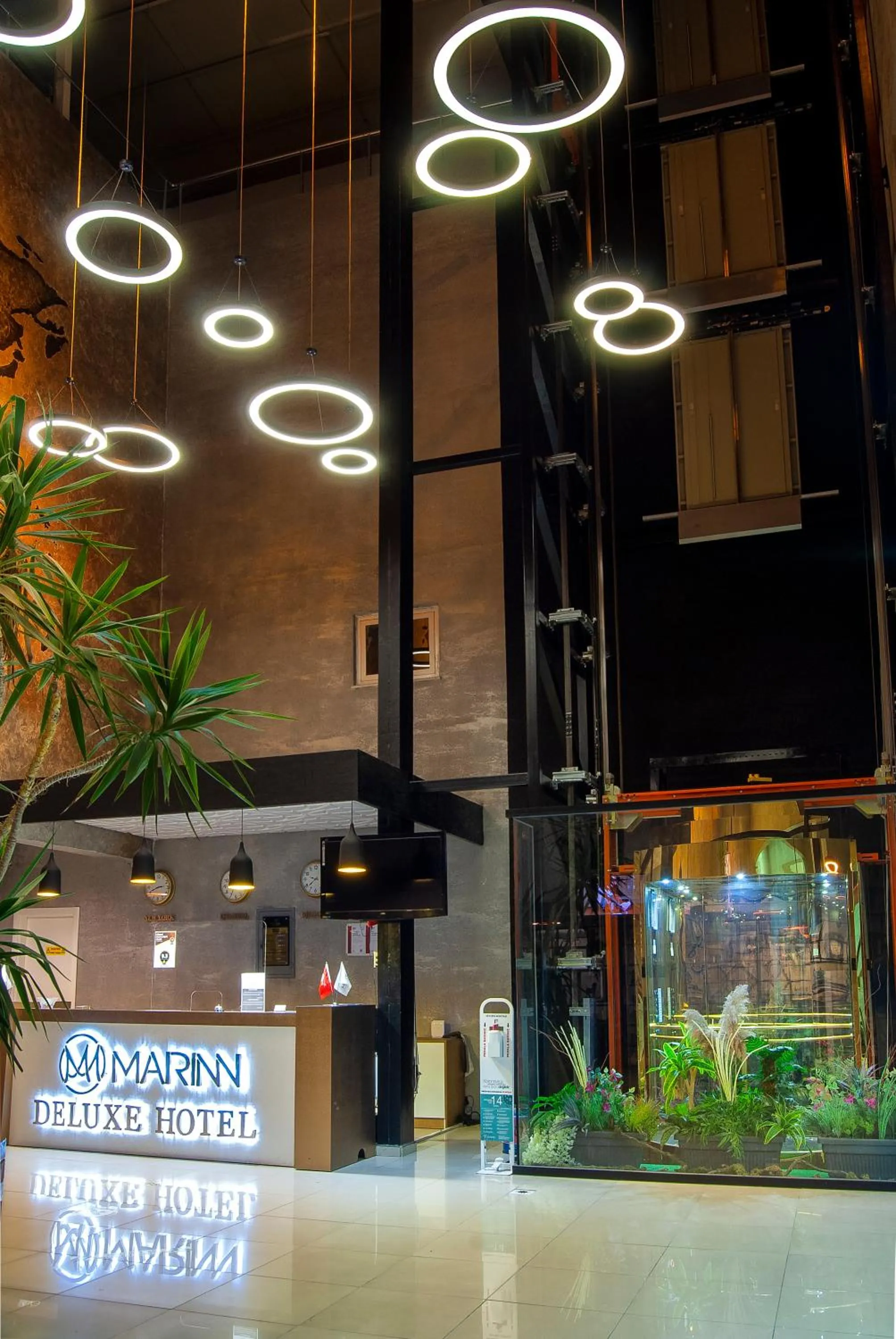 Lobby or reception in MARINN DELUXE HOTEL