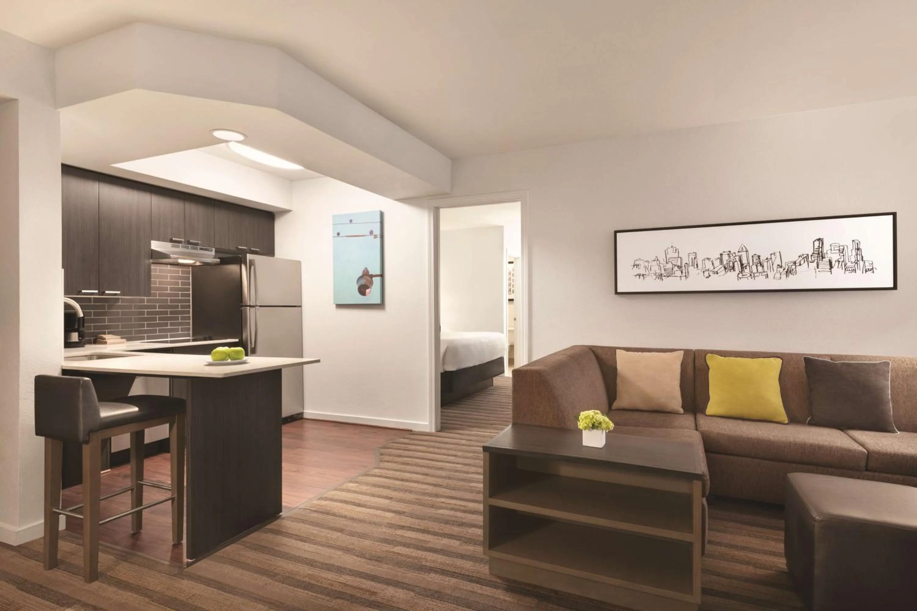 Photo of the whole room in Hyatt House Boston/Burlington