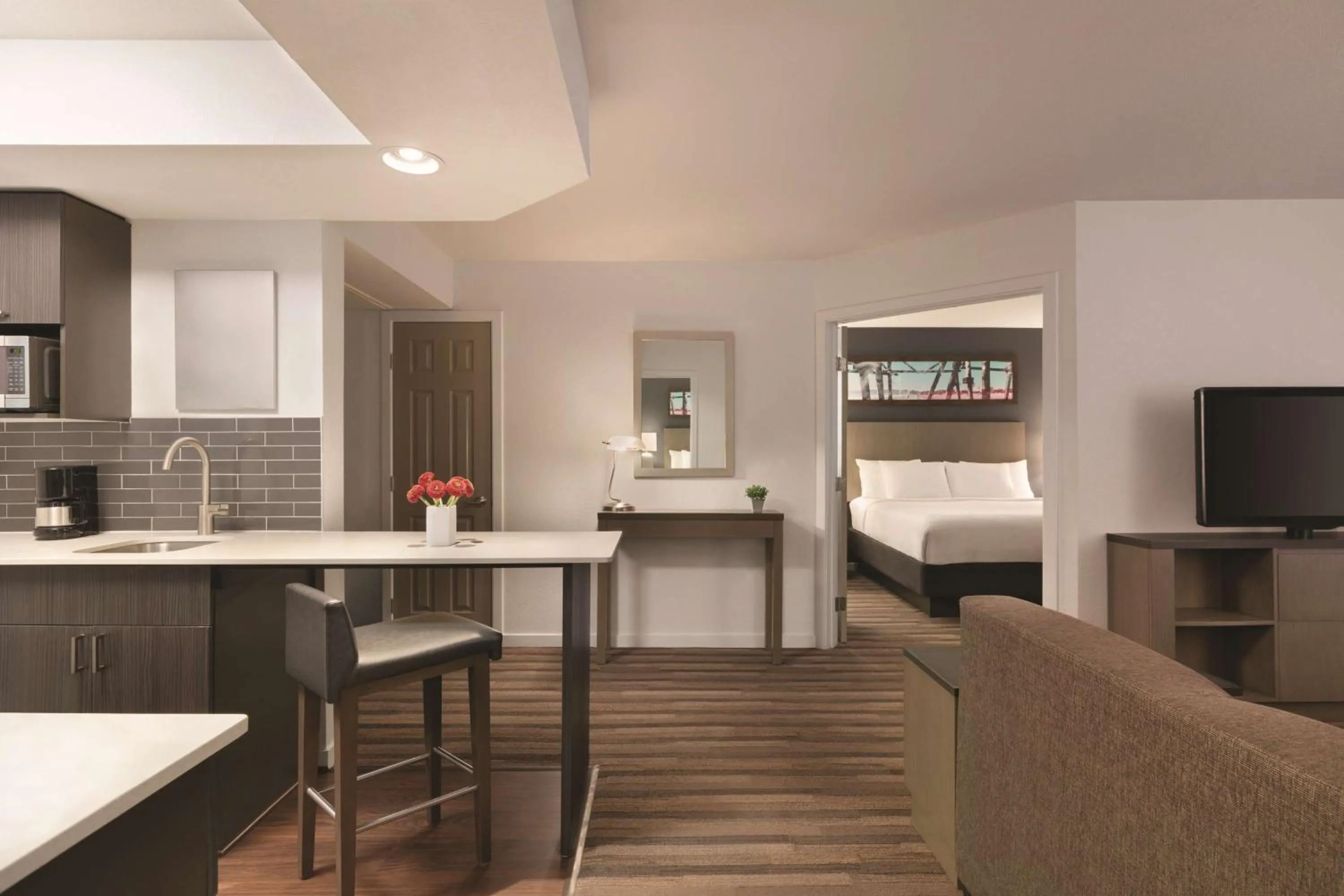 Photo of the whole room in Hyatt House Boston/Burlington