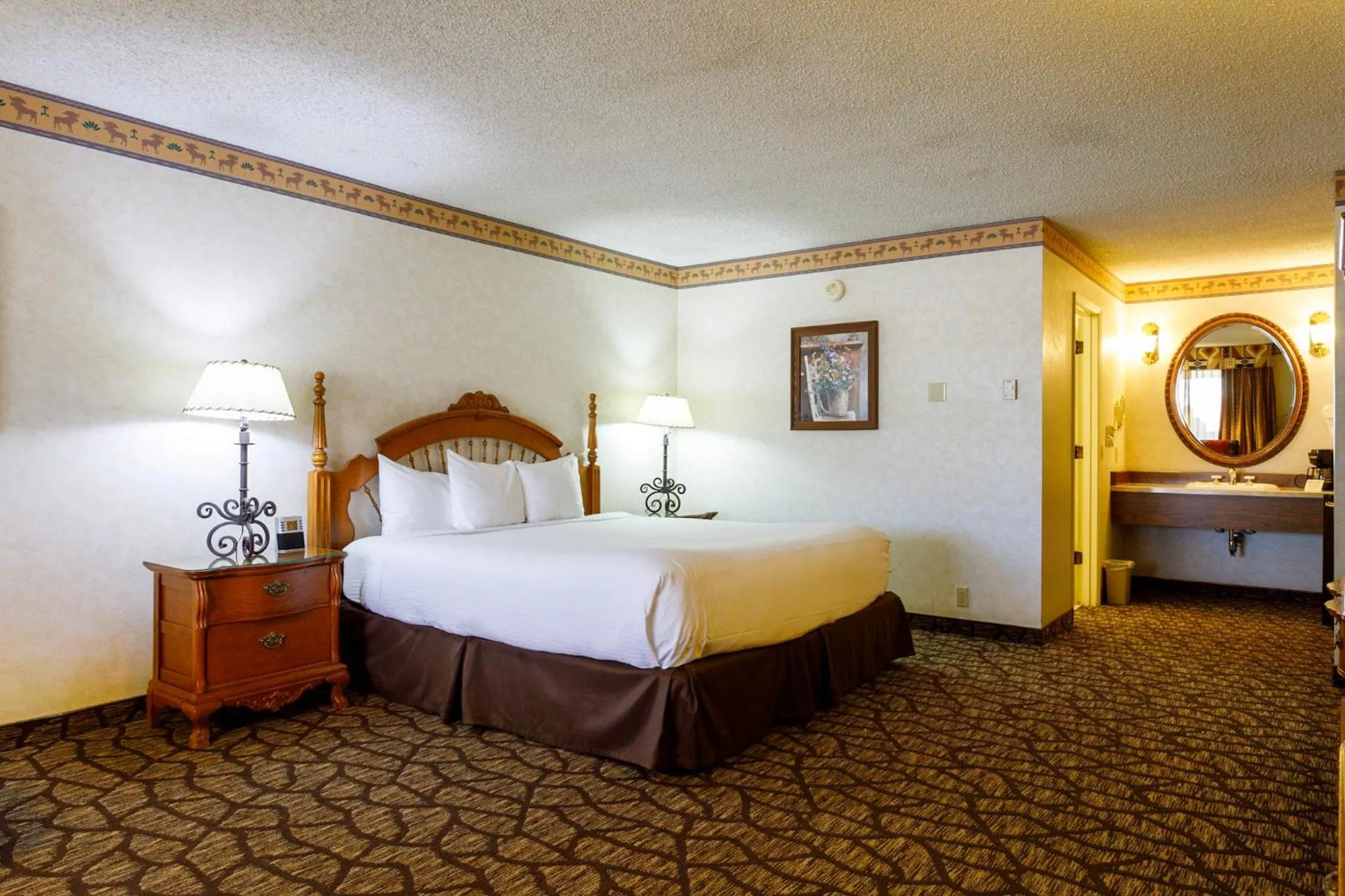 Bed in Gold Country Inn and Casino by Red Lion Hotels