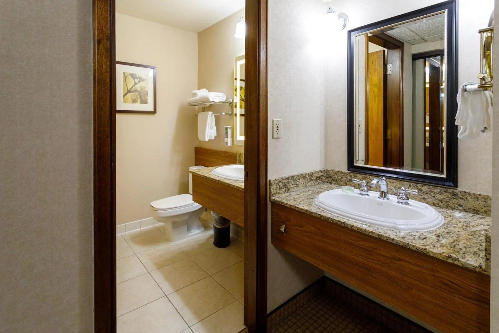 Shower in Gold Country Inn and Casino by Red Lion Hotels