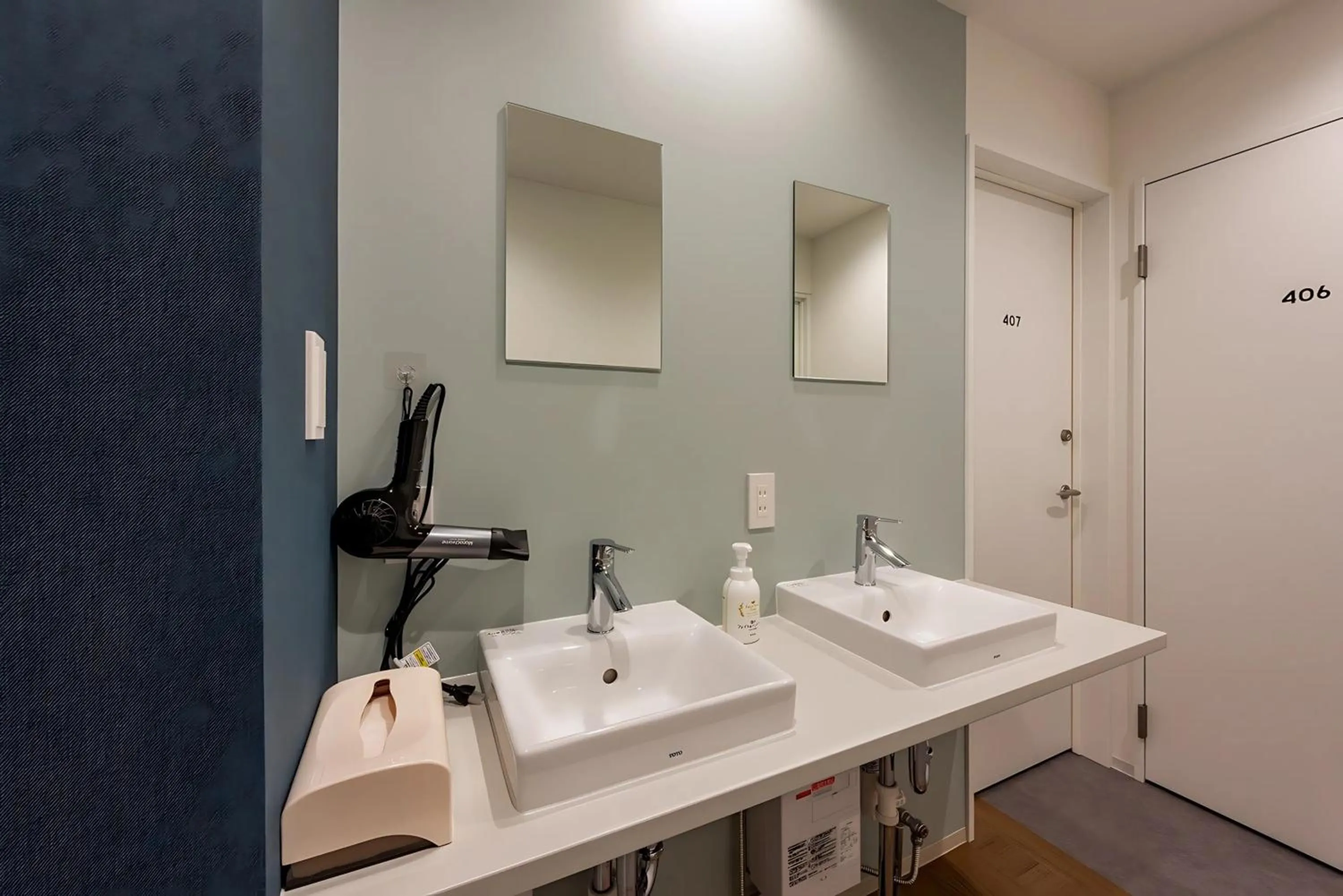 Area and facilities in &AND HOSTEL MINAMISENJU