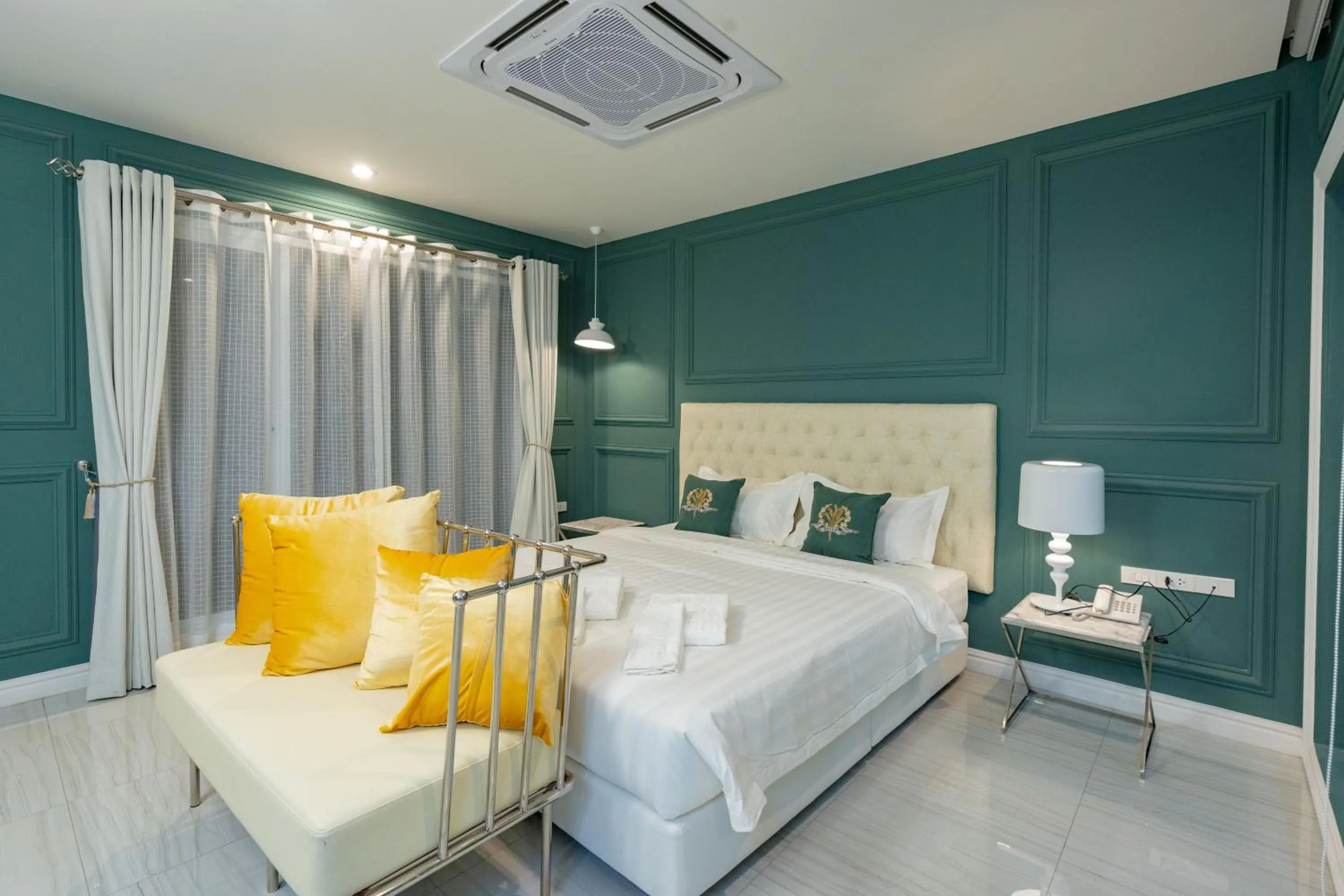 Bed in Belle Grand Hotel