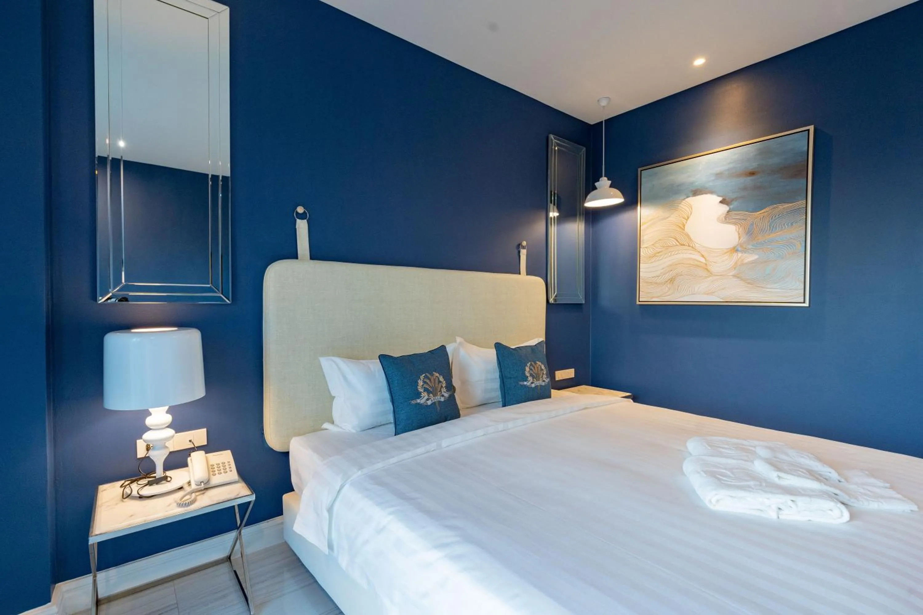 Bed in Belle Grand Hotel