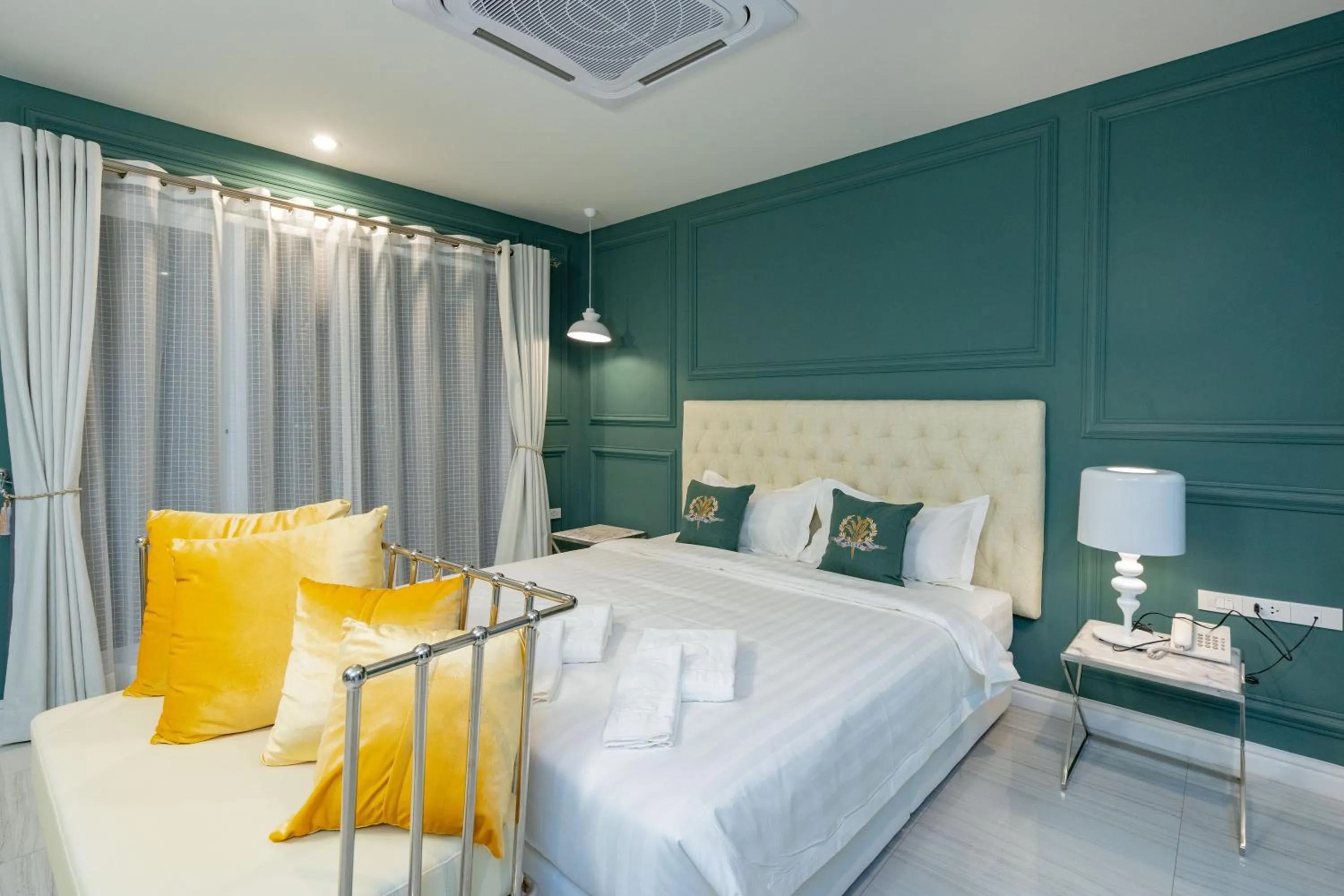 Bed in Belle Grand Hotel