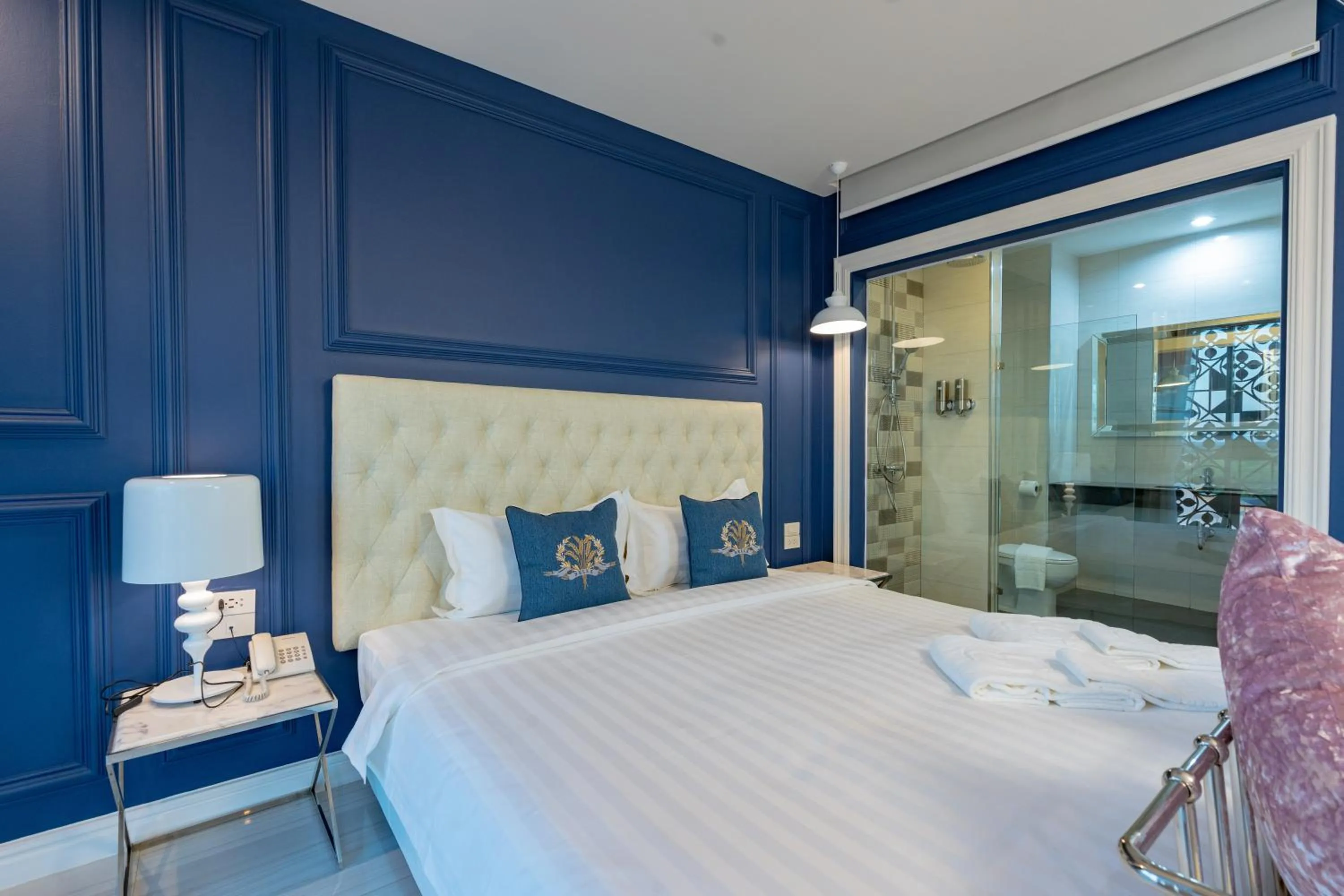 Bed in Belle Grand Hotel